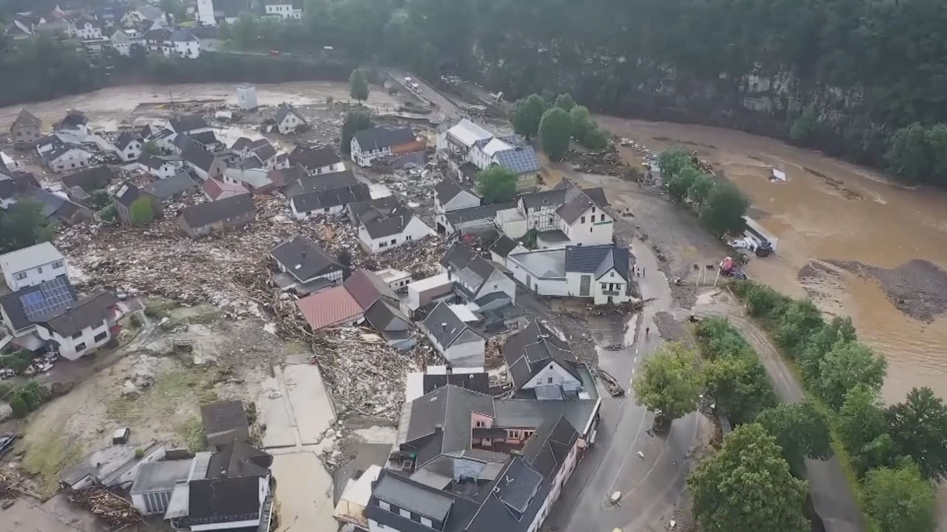 德國西部暴雨成災　據報至少19人死亡逾70人失蹤