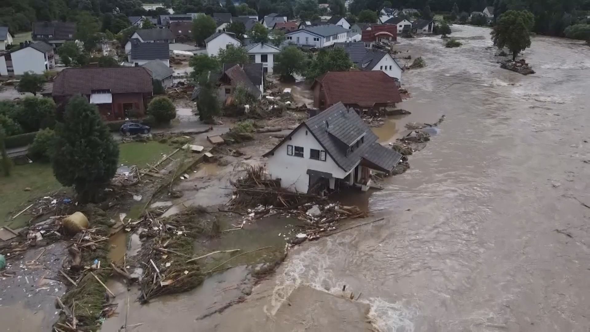 德國西部水災死亡人數增至最少58人