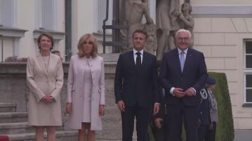 馬克龍抵德國展開三天國事訪問