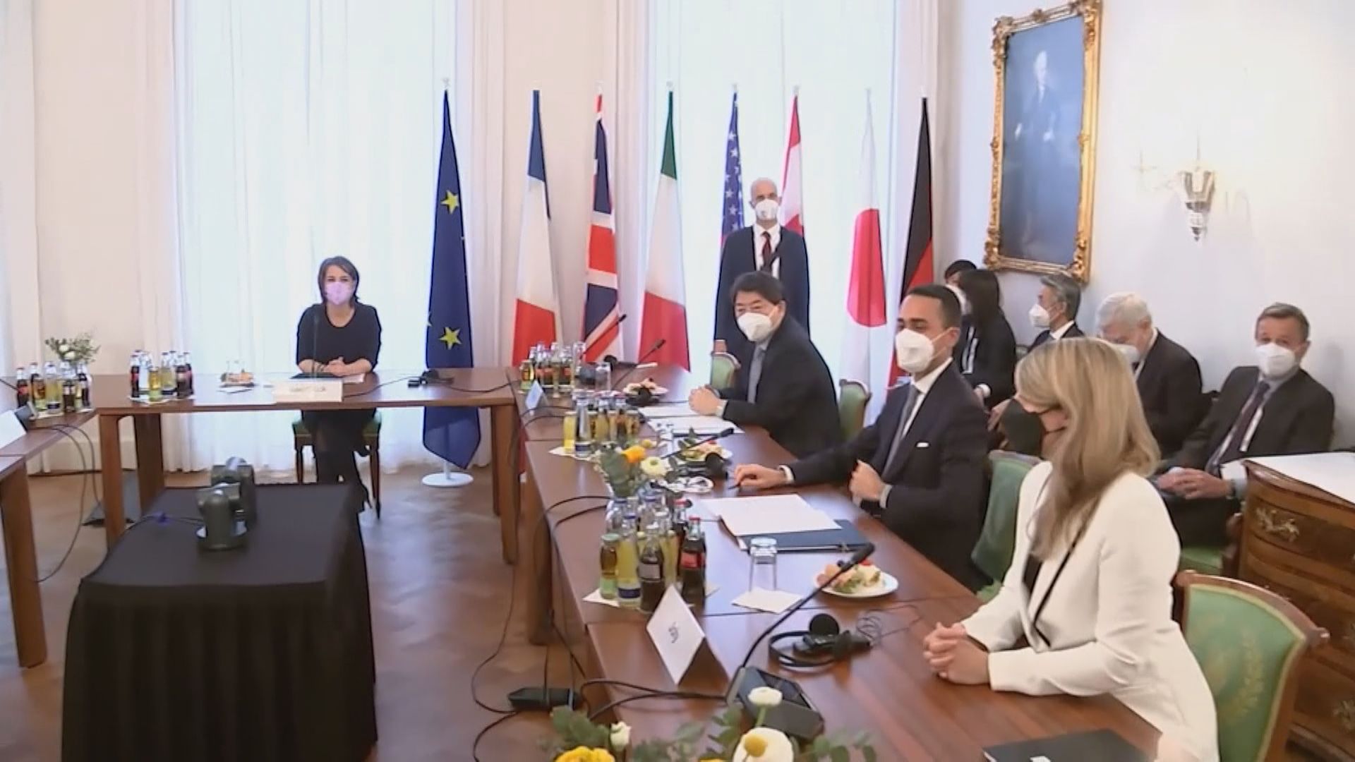 七國集團召開會議商討烏克蘭局勢