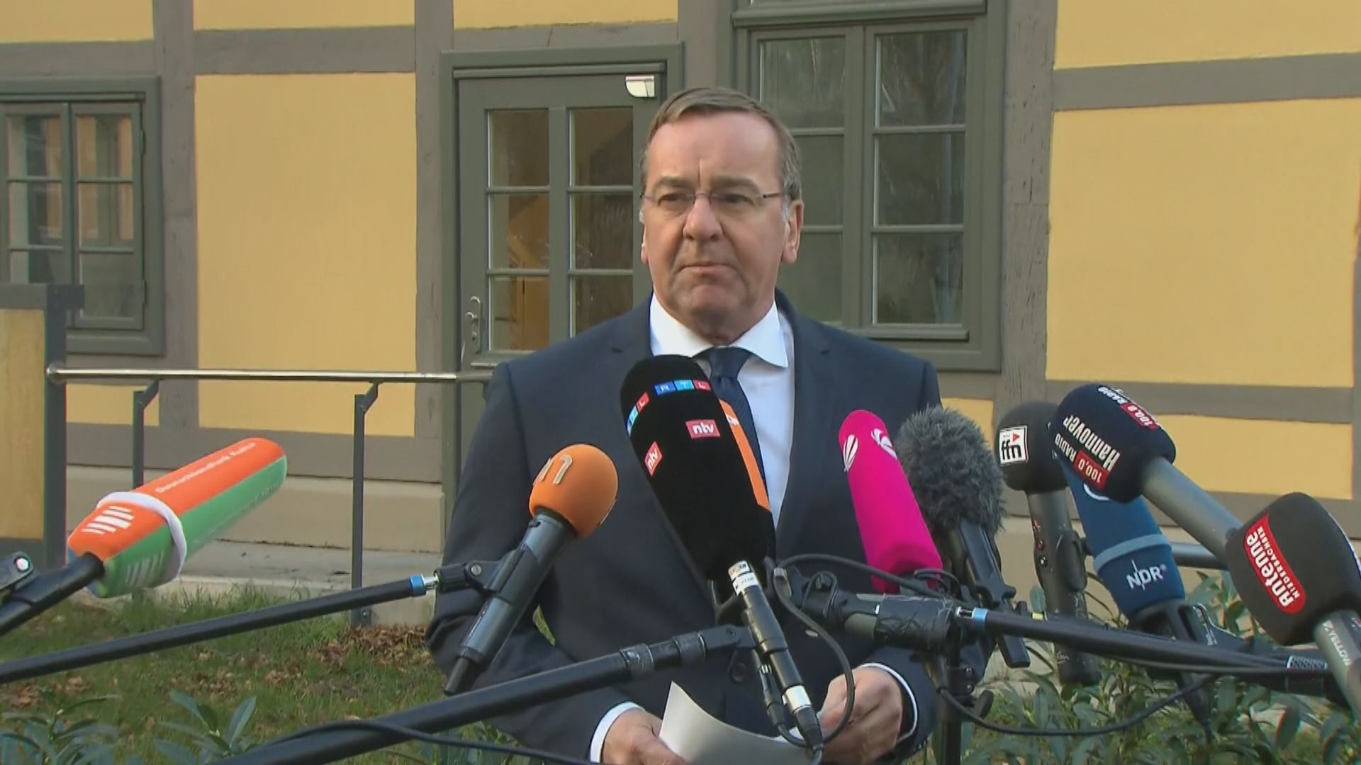 德國任命皮斯托留斯為新任國防部長