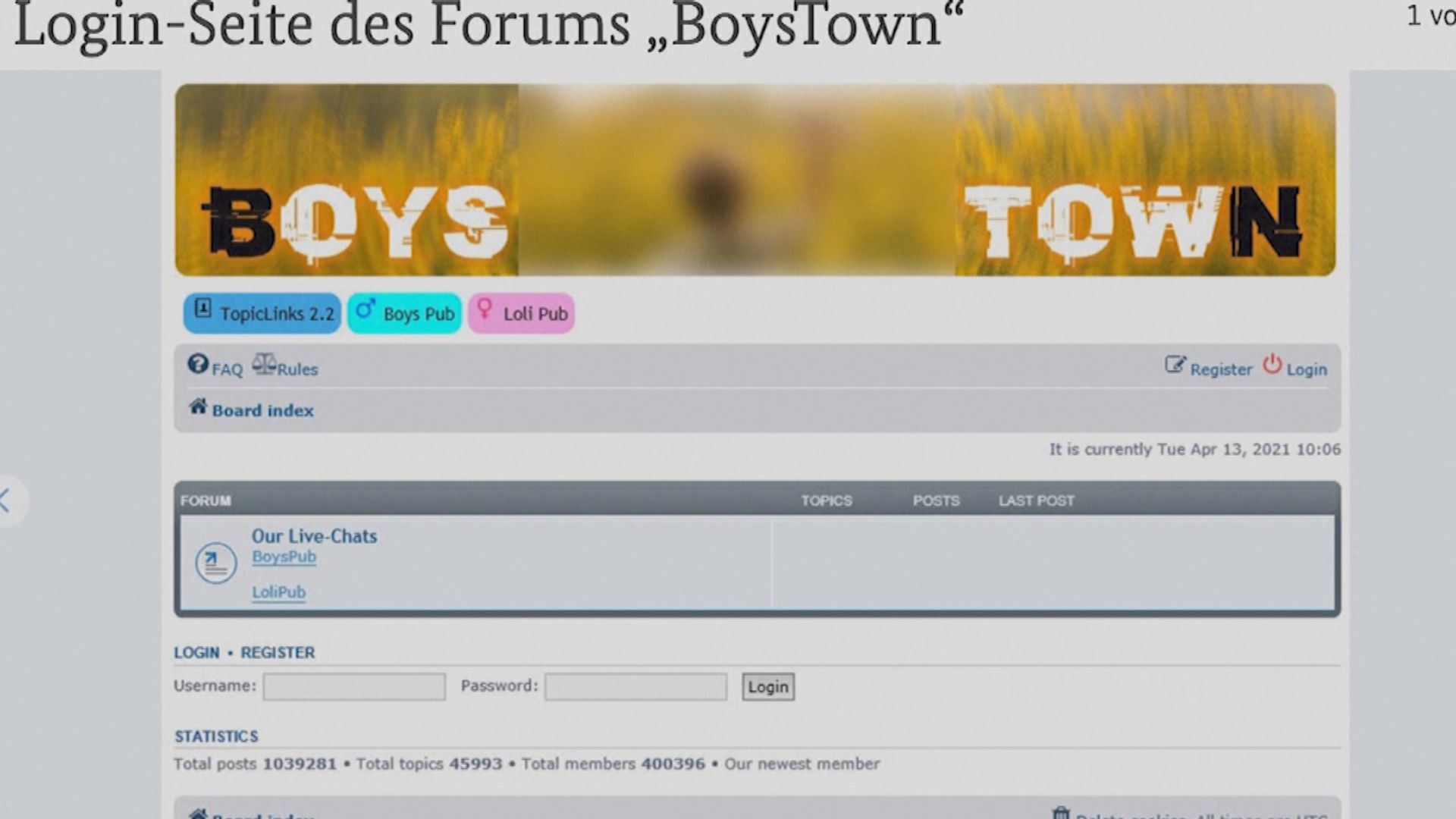 德國警方搗破全球最大兒童色情網站
