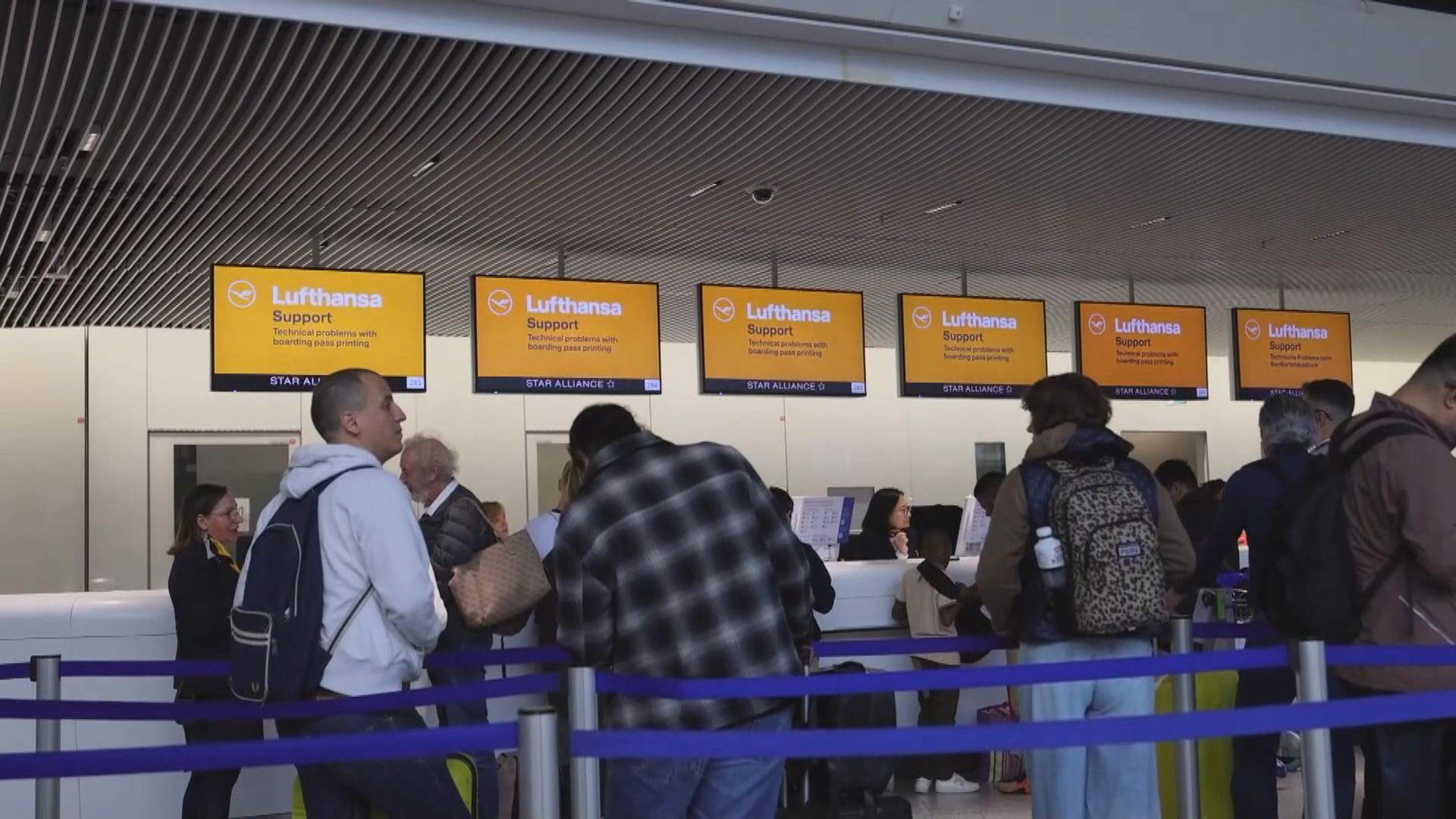 德國漢莎航空機師工會發動罷工　多個航班取消