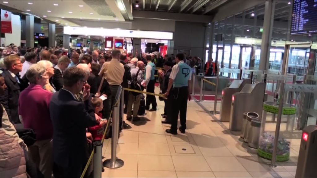 男子闖科隆機場禁區觸發警報