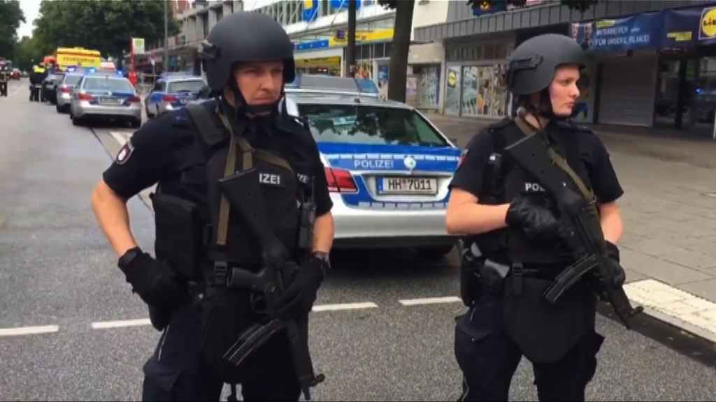 漢堡超市男子持刀襲擊釀死傷