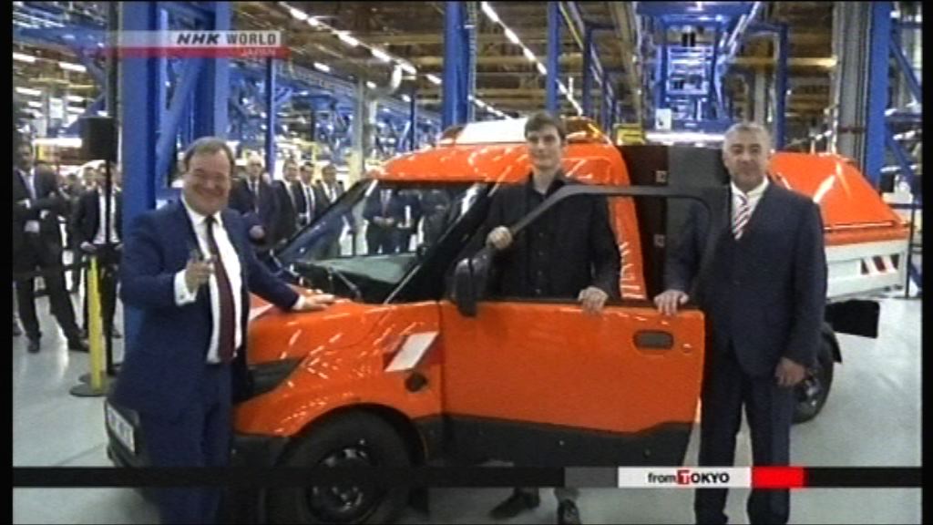 德國郵政研發電動車送件