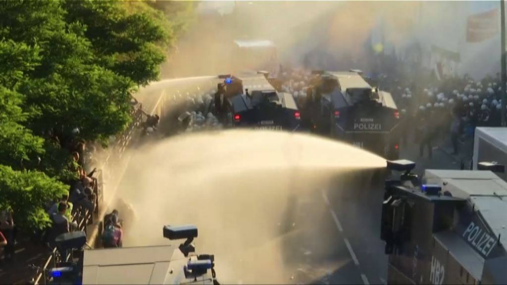 G20前夕示威演變成衝突