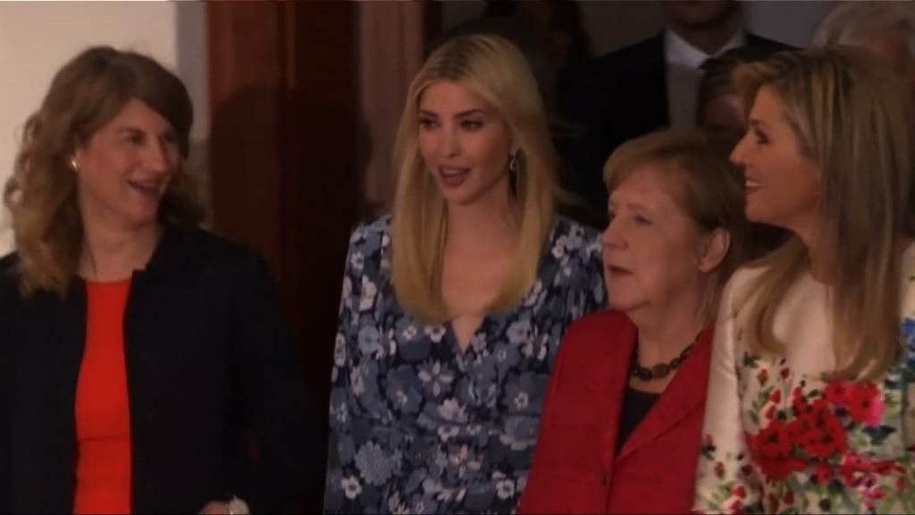 伊萬卡到柏林出席G20婦女峰會