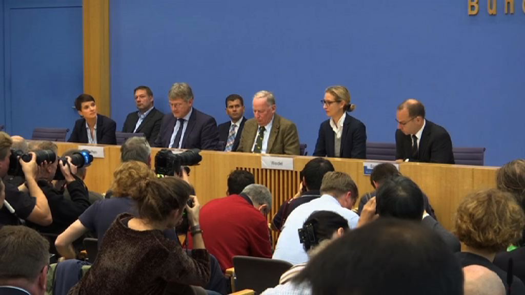 德國另類選擇黨公開內訌