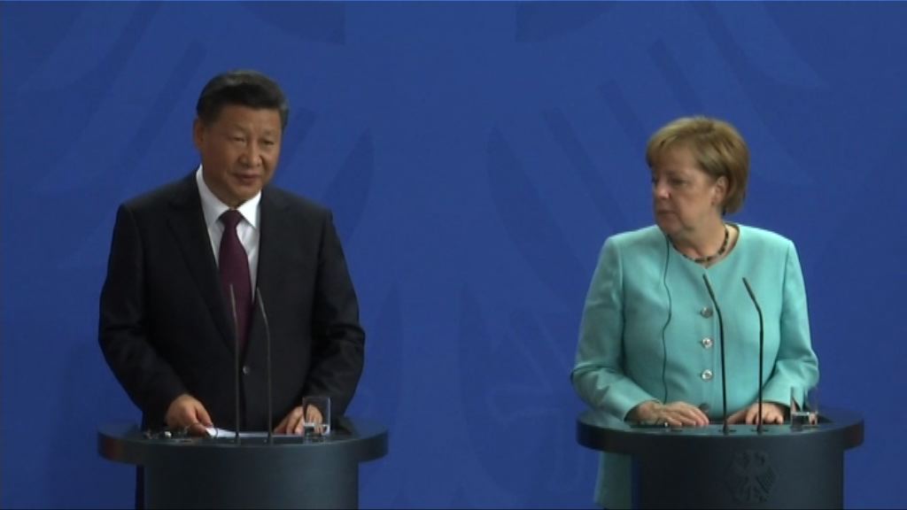 默克爾冀就人權問題加強與中國對話