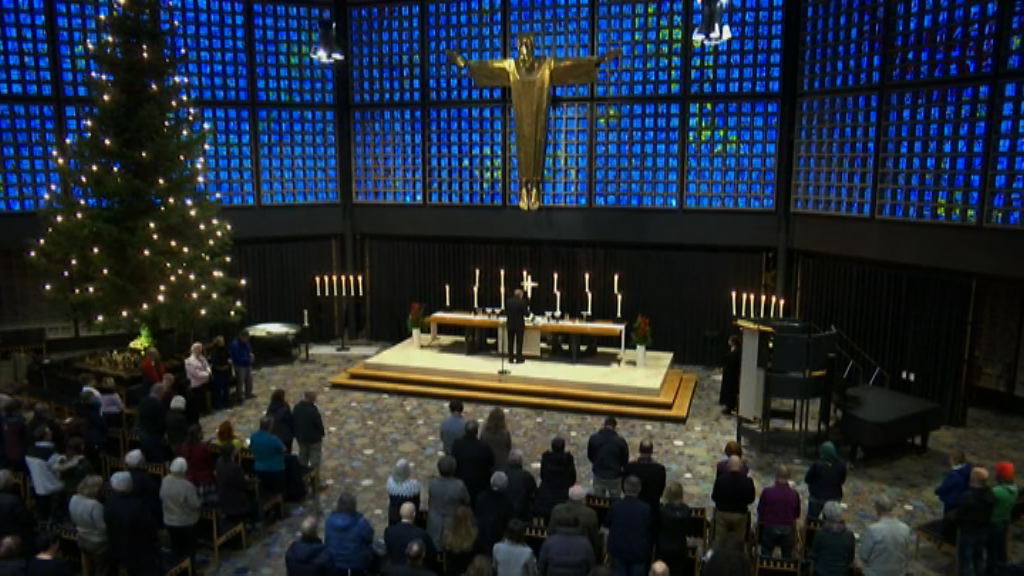 德柏林教堂聖誕崇拜悼念恐襲死者