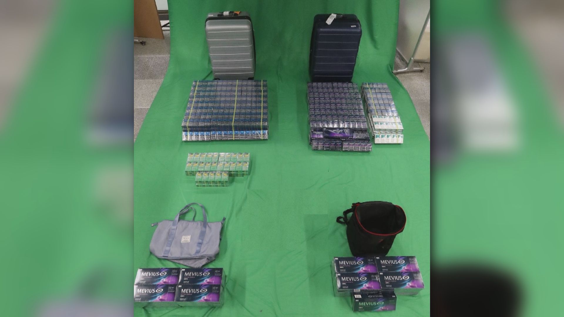 男旅客攜逾4.1萬枝私煙入境　判囚半年及罰款