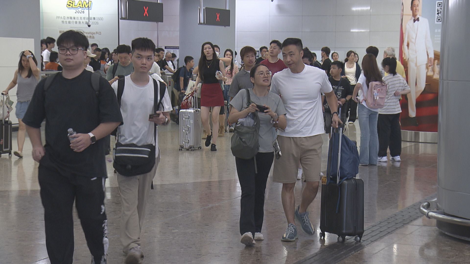 十一黃金周結束　7天累計逾140萬內地客訪港