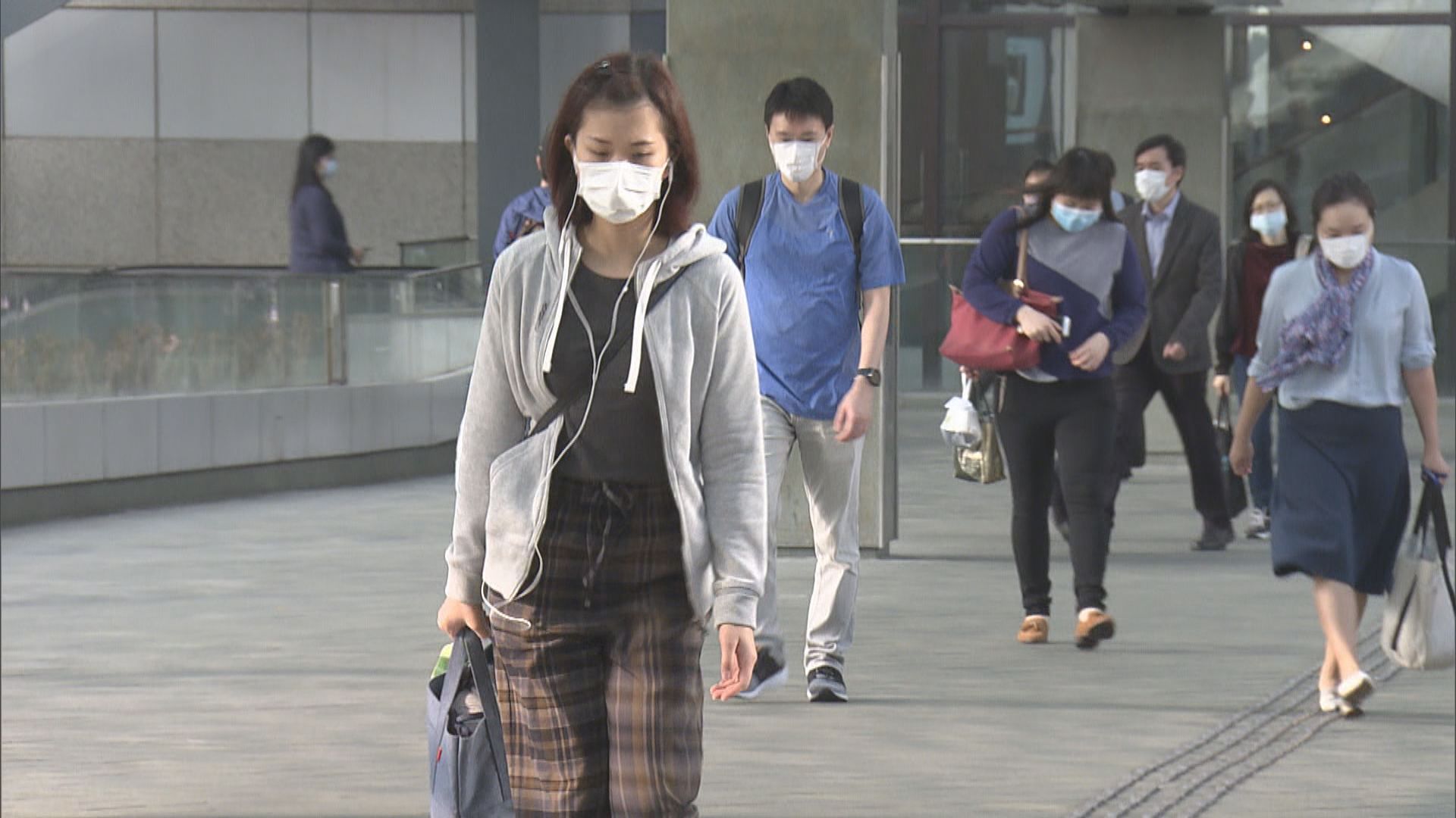 公務員再次採取特別工作安排　政總外上班人流稀少