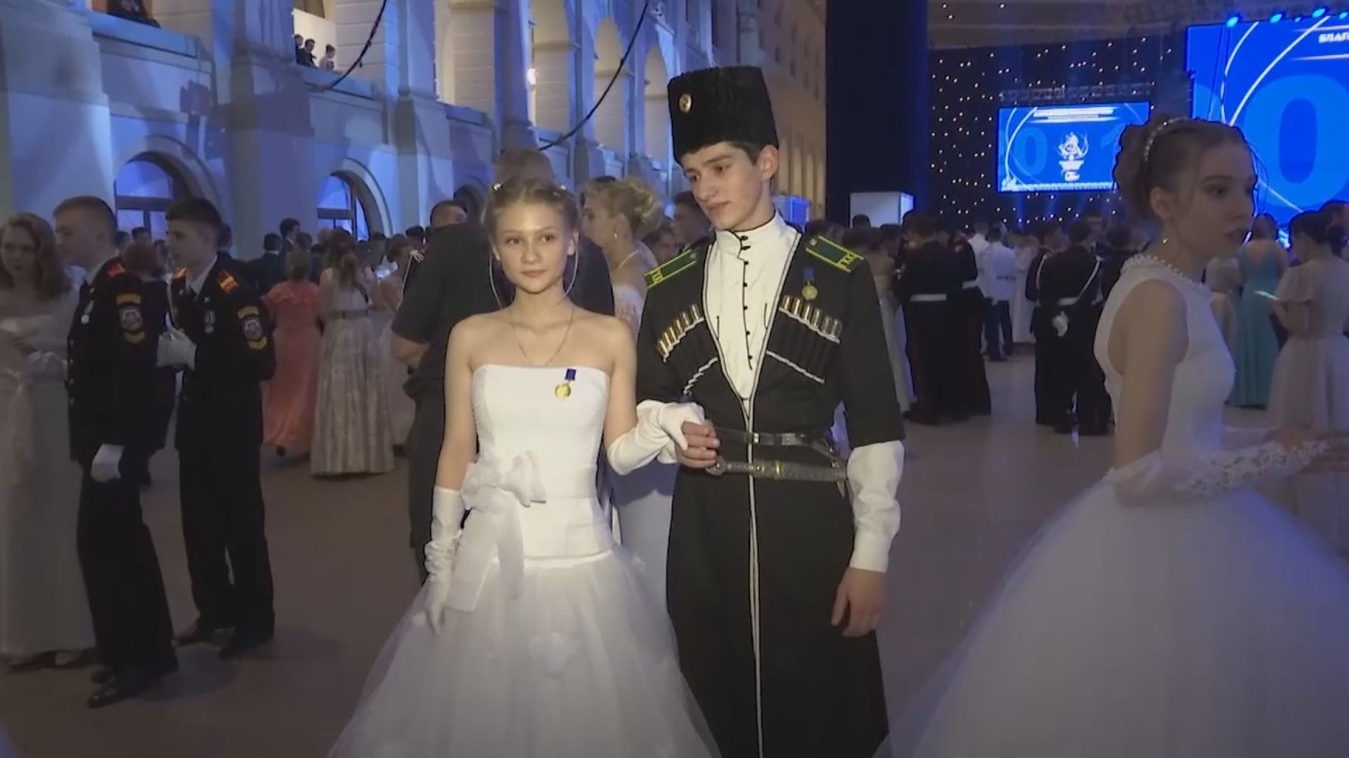 【環球薈報】俄羅斯莫斯科舉辦年度軍官舞會