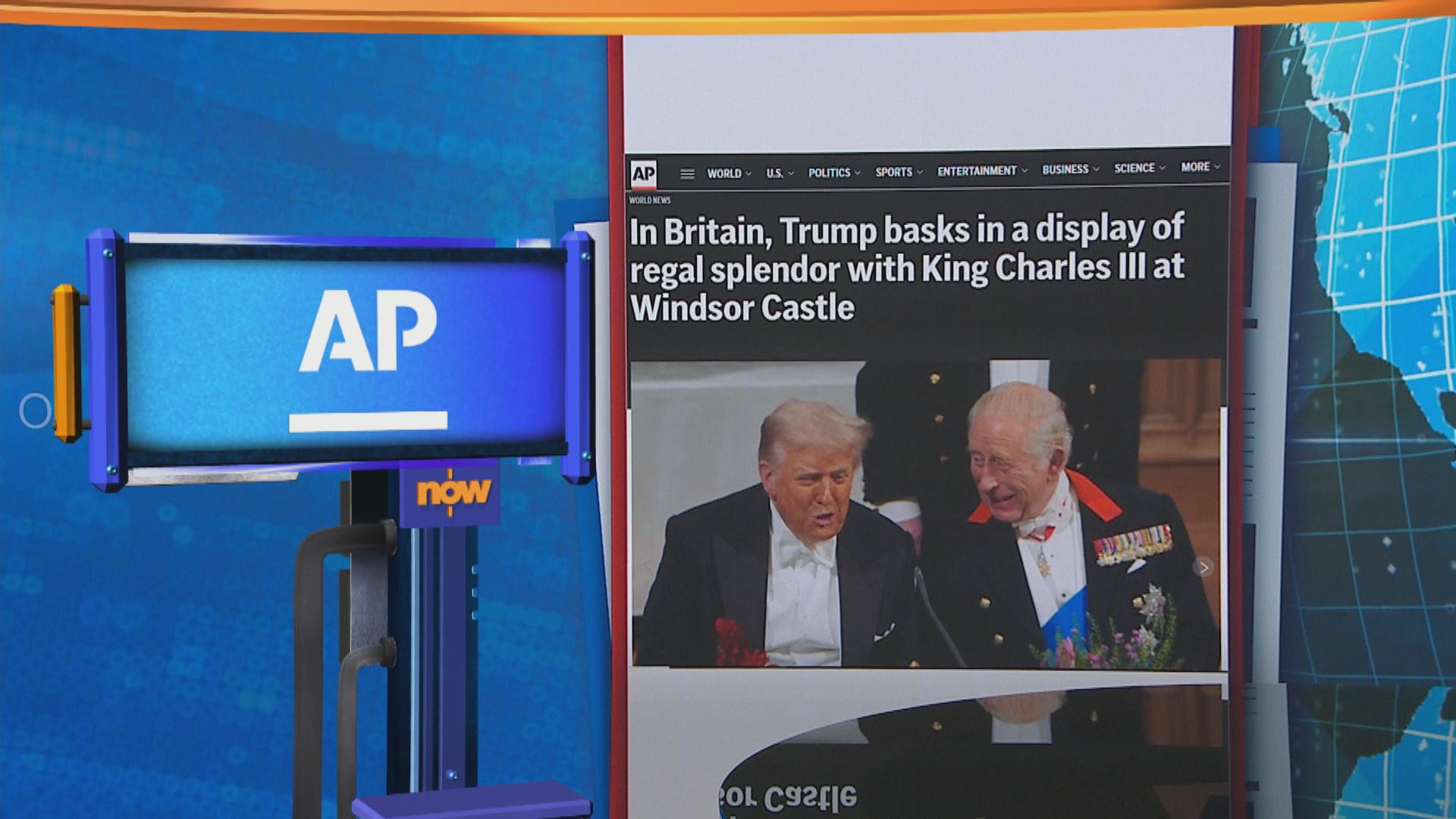 世味天下｜英國高規格接待特朗普　展示「王室外交」軟實力