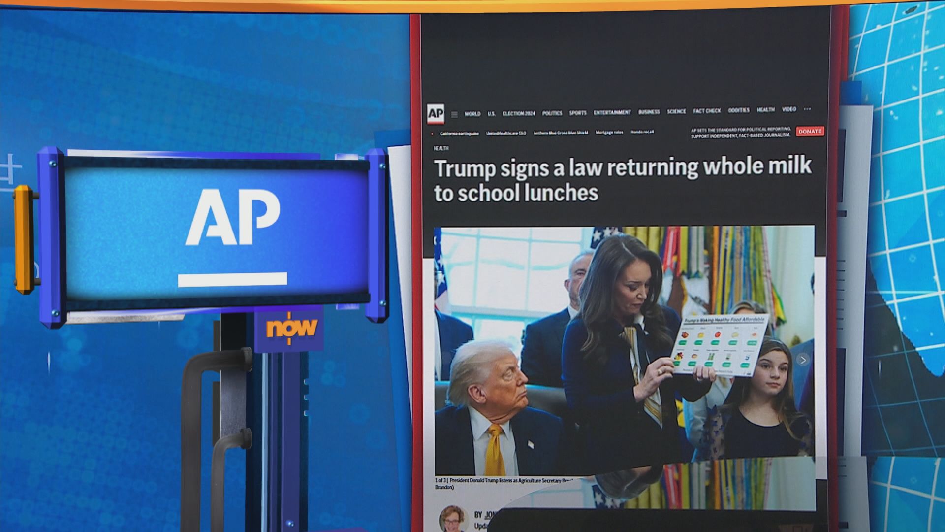 世味天下｜美國政府恢復將全脂奶納入學校午餐中　推翻奧巴馬任內政策