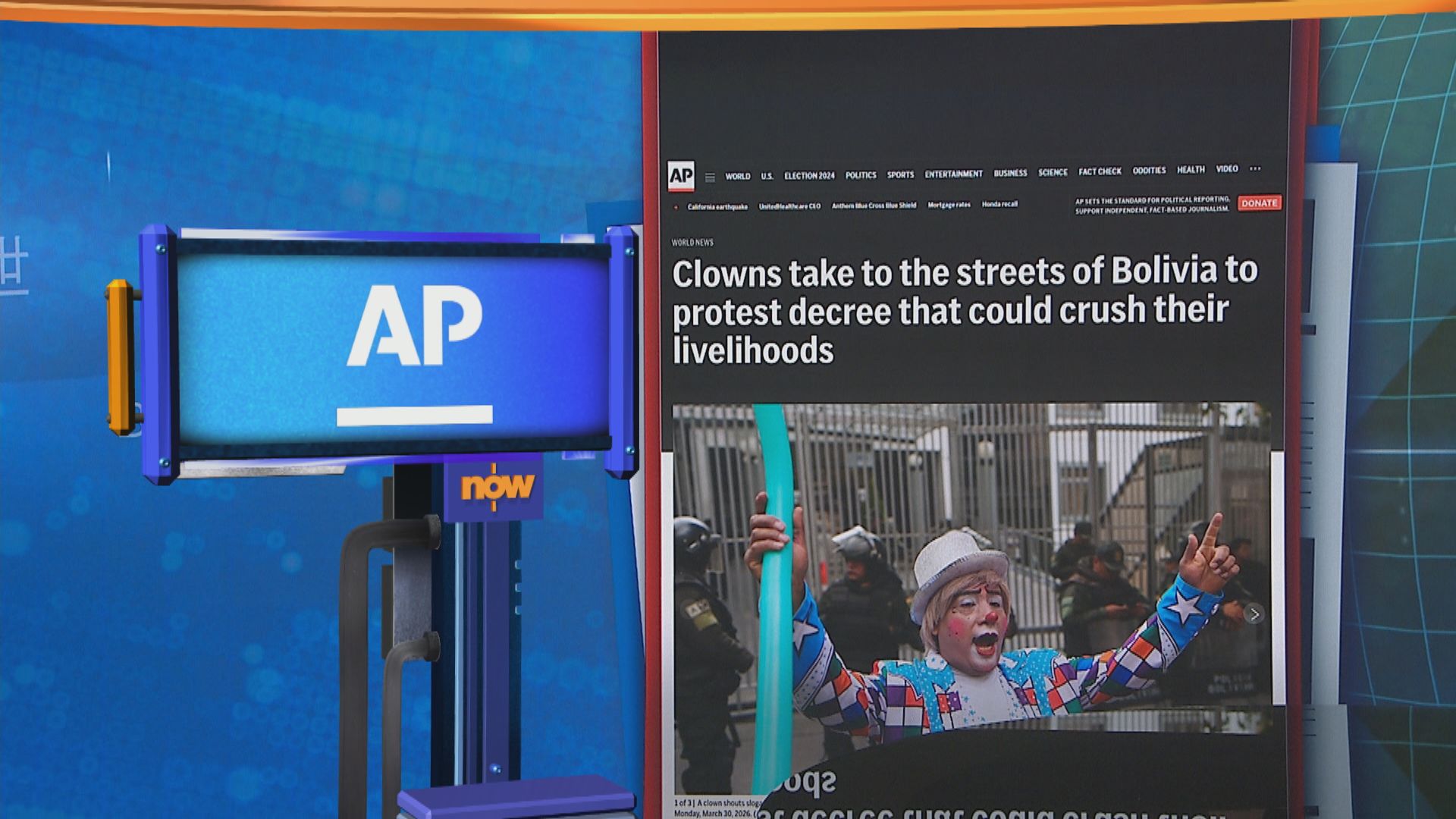 世味天下｜玻利維亞小丑示威抗議新教育法令打擊生計