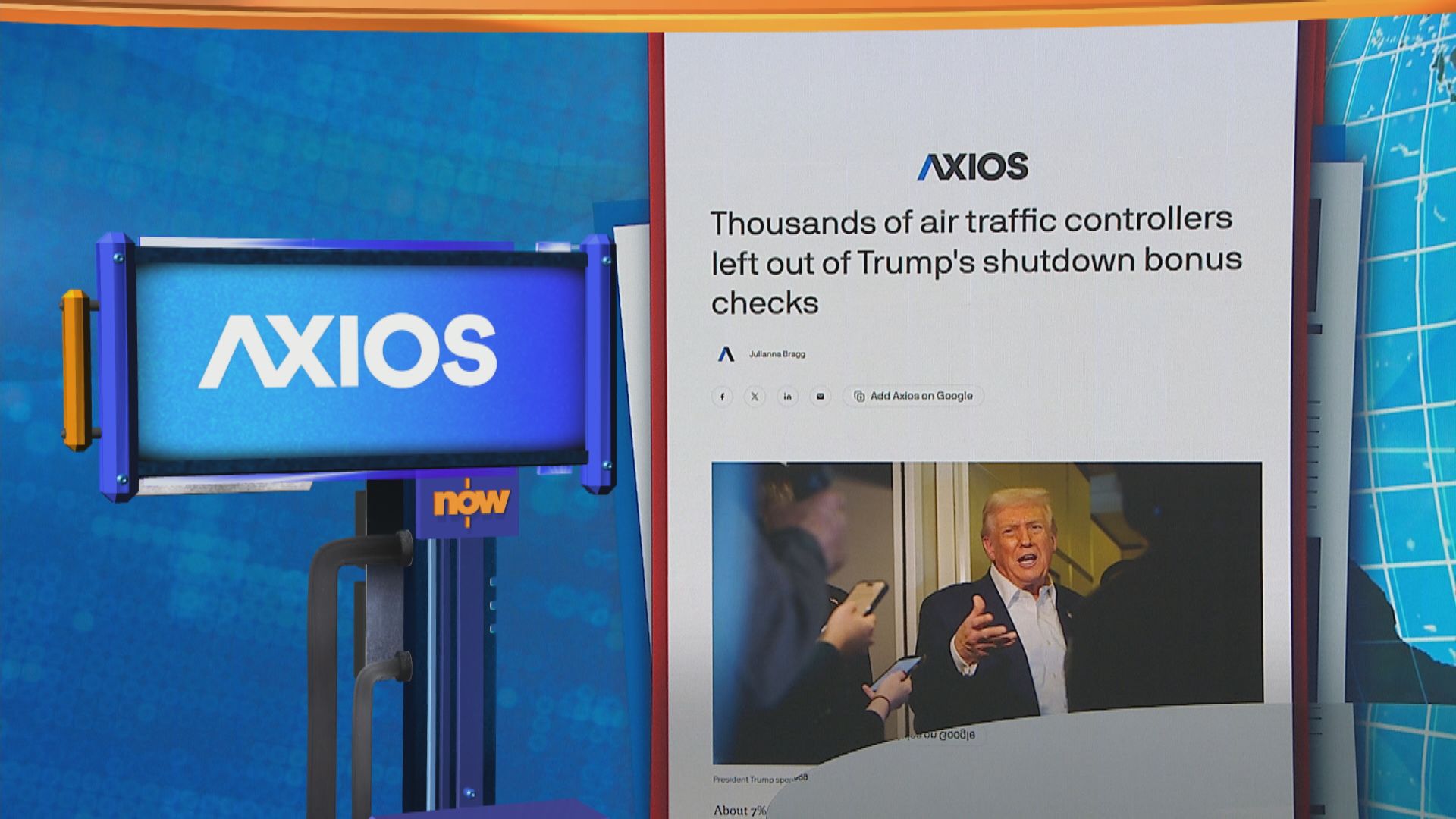 世味天下｜美國政府獎勵停擺期間全勤空管員　僅776人獲獎金