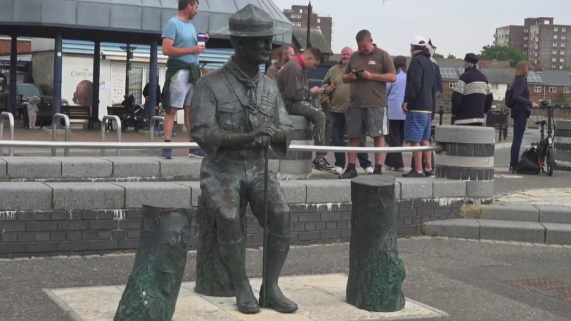 【環球薈報】英國童軍之父貝登堡銅像需移走避免「遇襲」