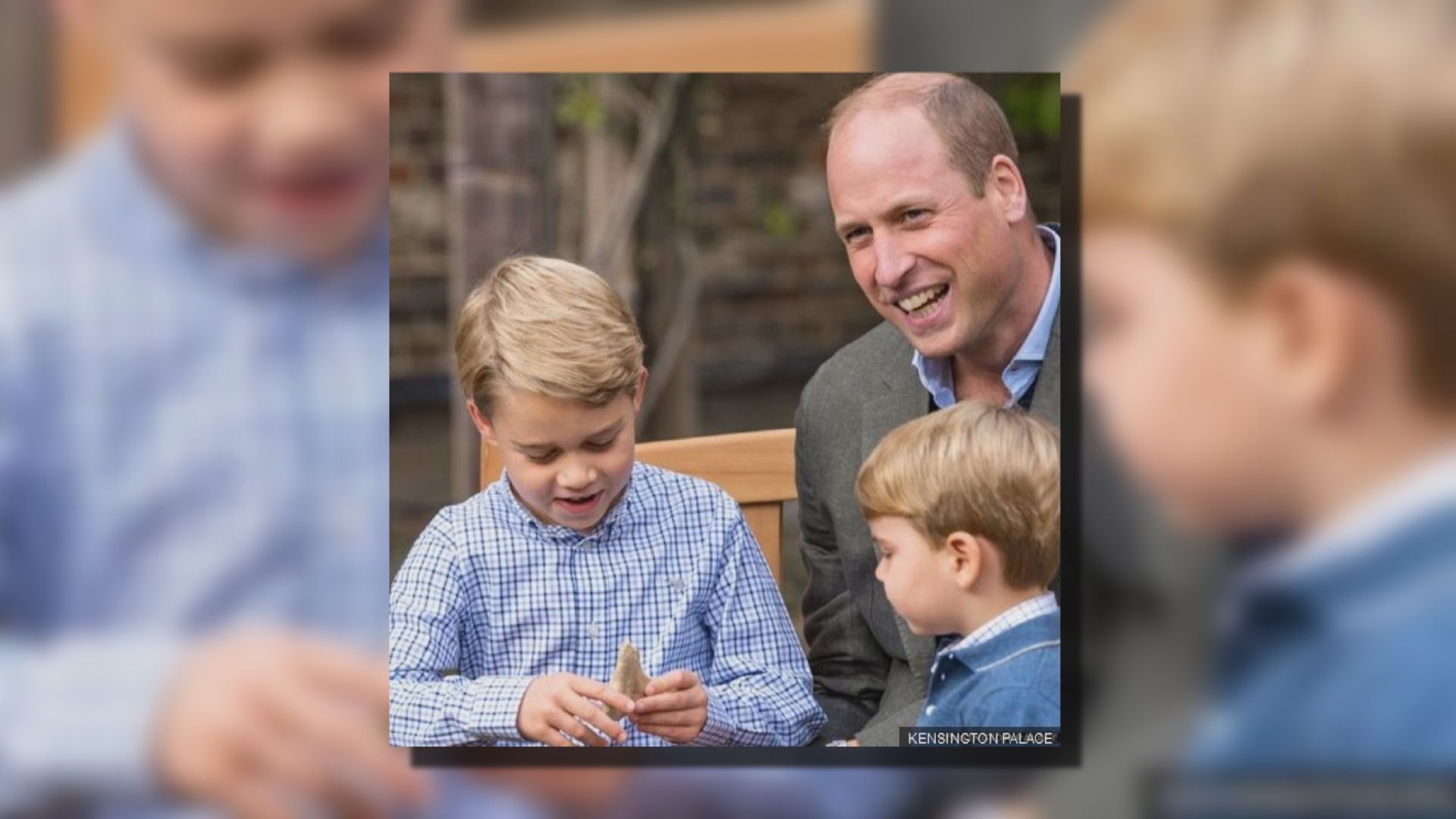 【環球薈報】英國喬治小王子獲贈鯊魚牙齒化石