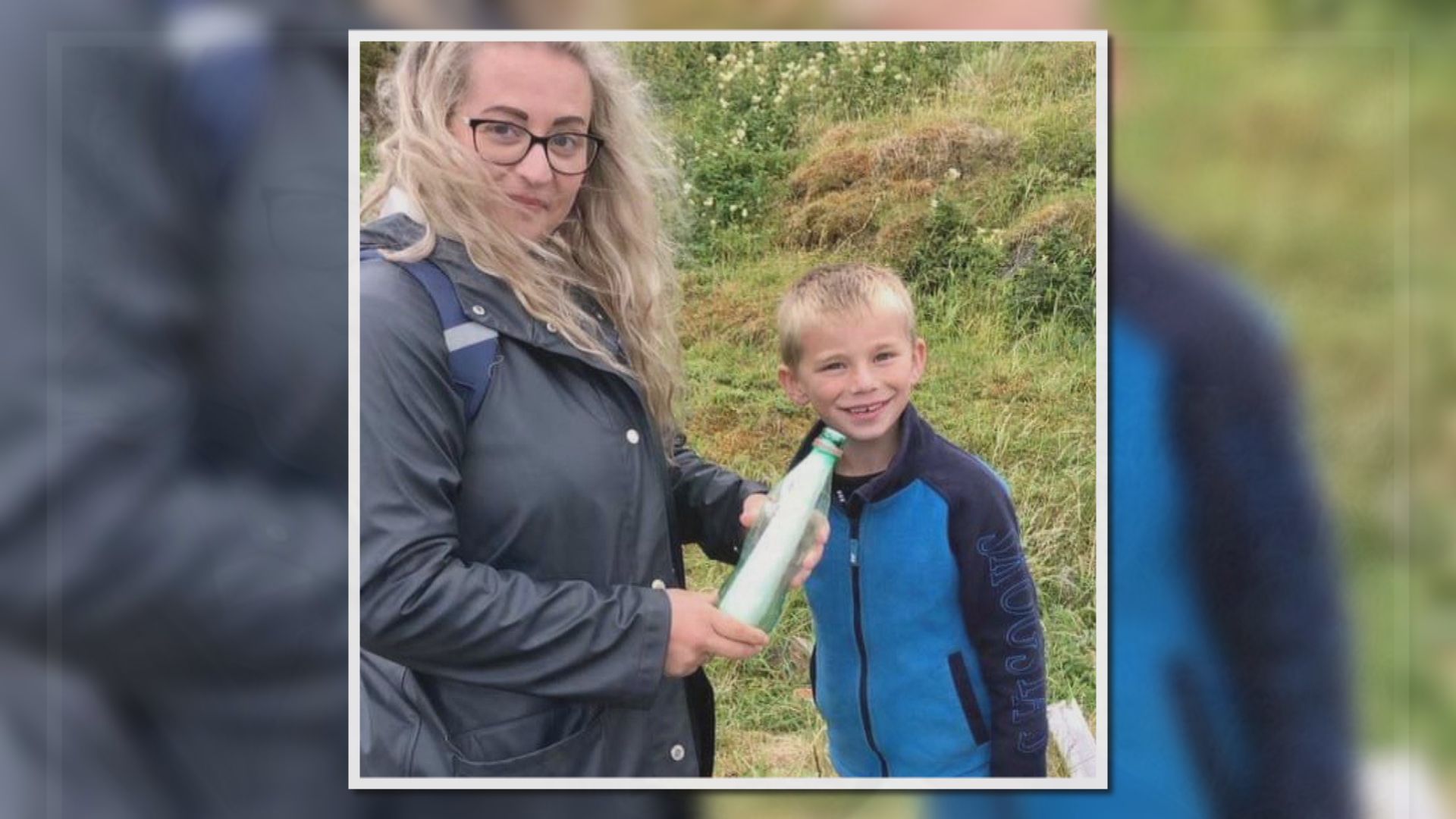 【環球薈報】挪威和英國兩女子因瓶中信結緣