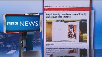 【環球薈報】查理斯三世以加冕典禮與卡米拉合照作今年聖誕卡照片