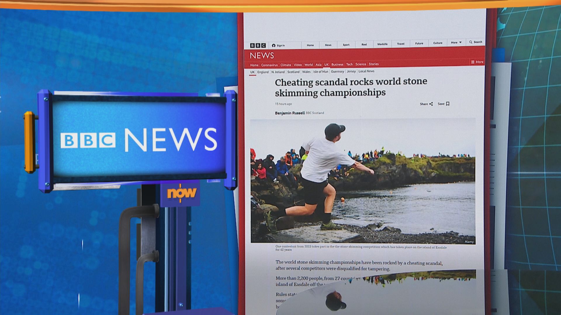 世味天下｜「片石」世界錦標賽有參賽者作弊用打磨石子被取消資格