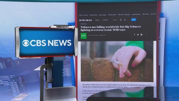 【環球薈報】世衛指全球吸煙人數續降 促各國仍要加強控煙