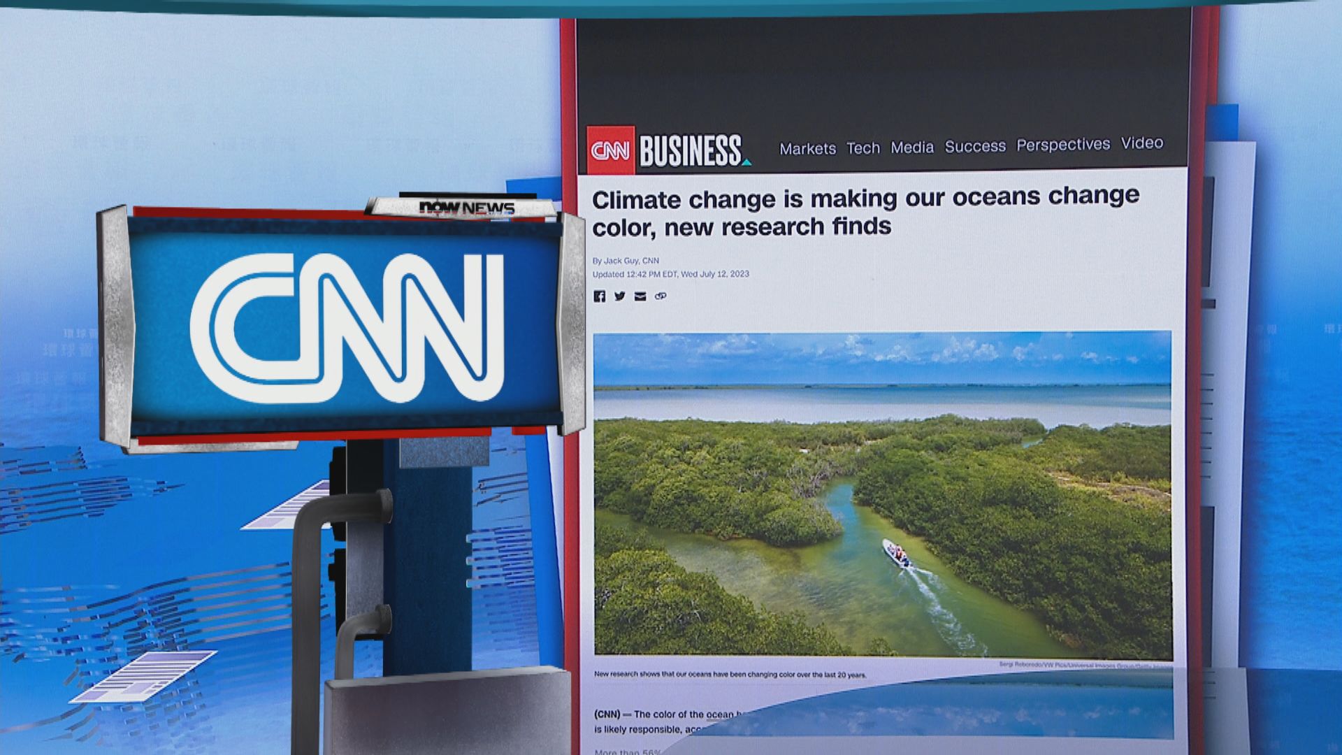 【環球薈報】科學家發現海洋比二十年前變得更綠