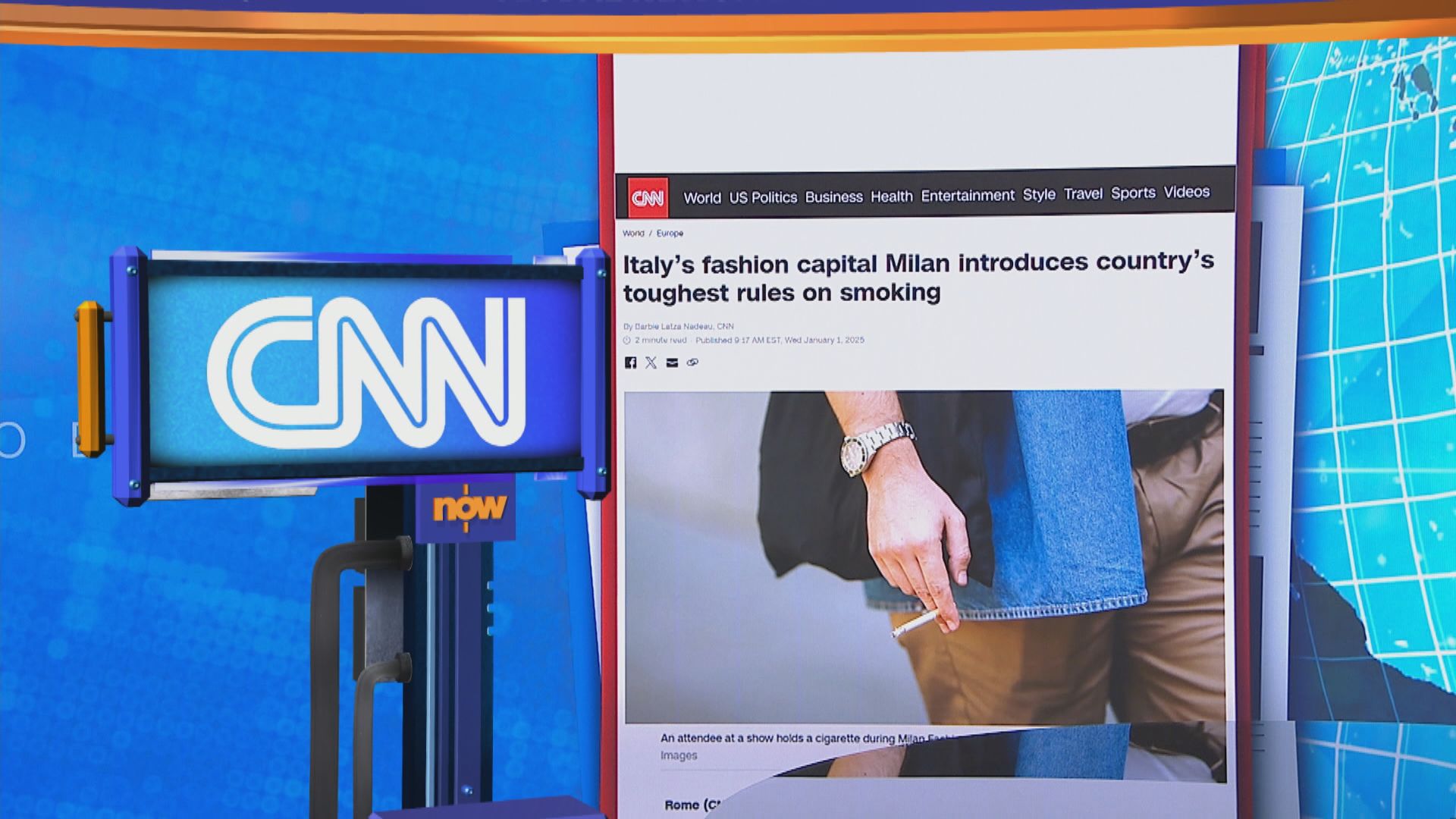 【世味天下】意大利米蘭元旦起加強控煙措施　違者最高罰款240歐元