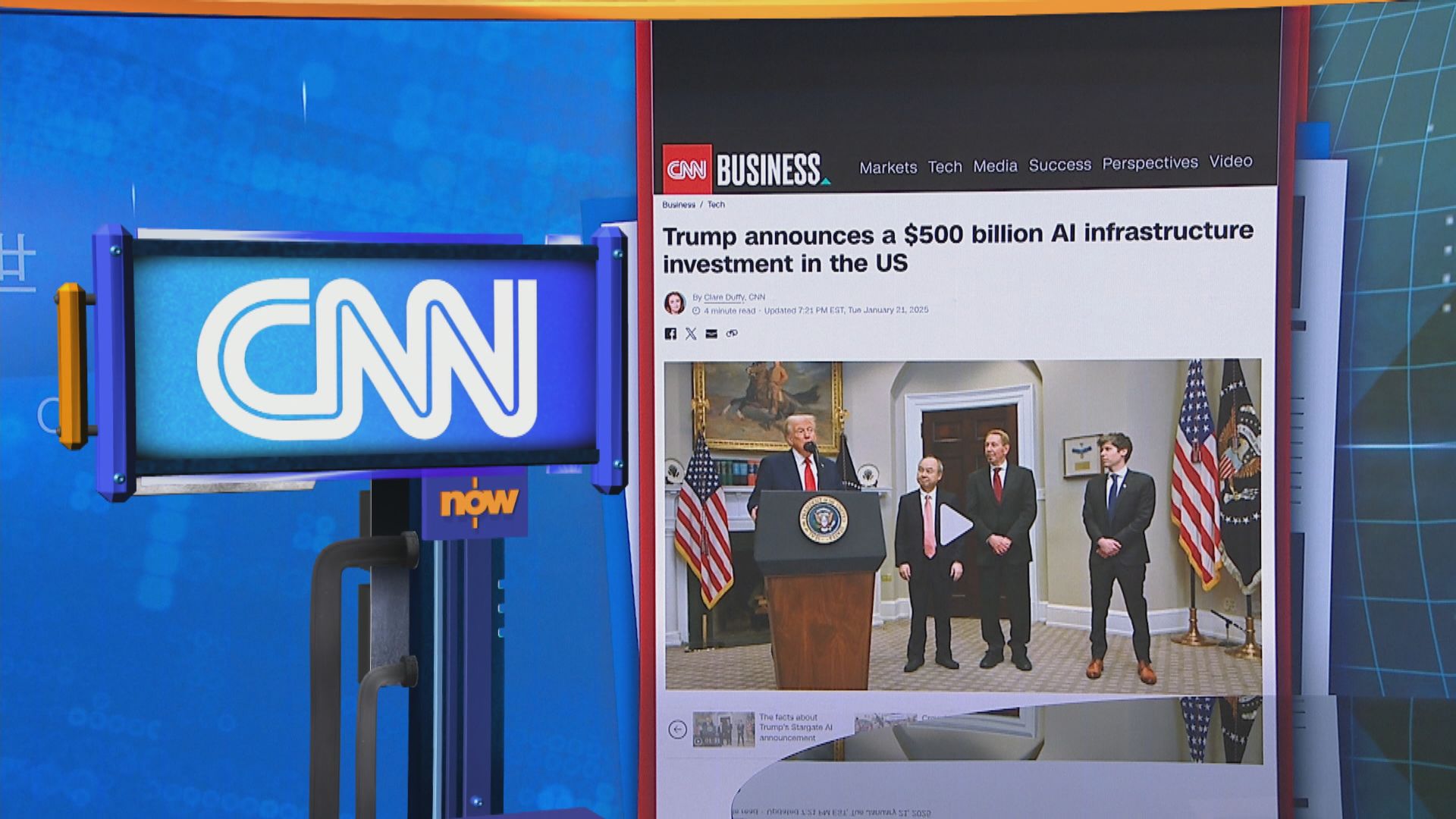 【世味天下】OpenAI、甲骨文及軟銀合力在美建數據中心　歸功特朗普促成合作