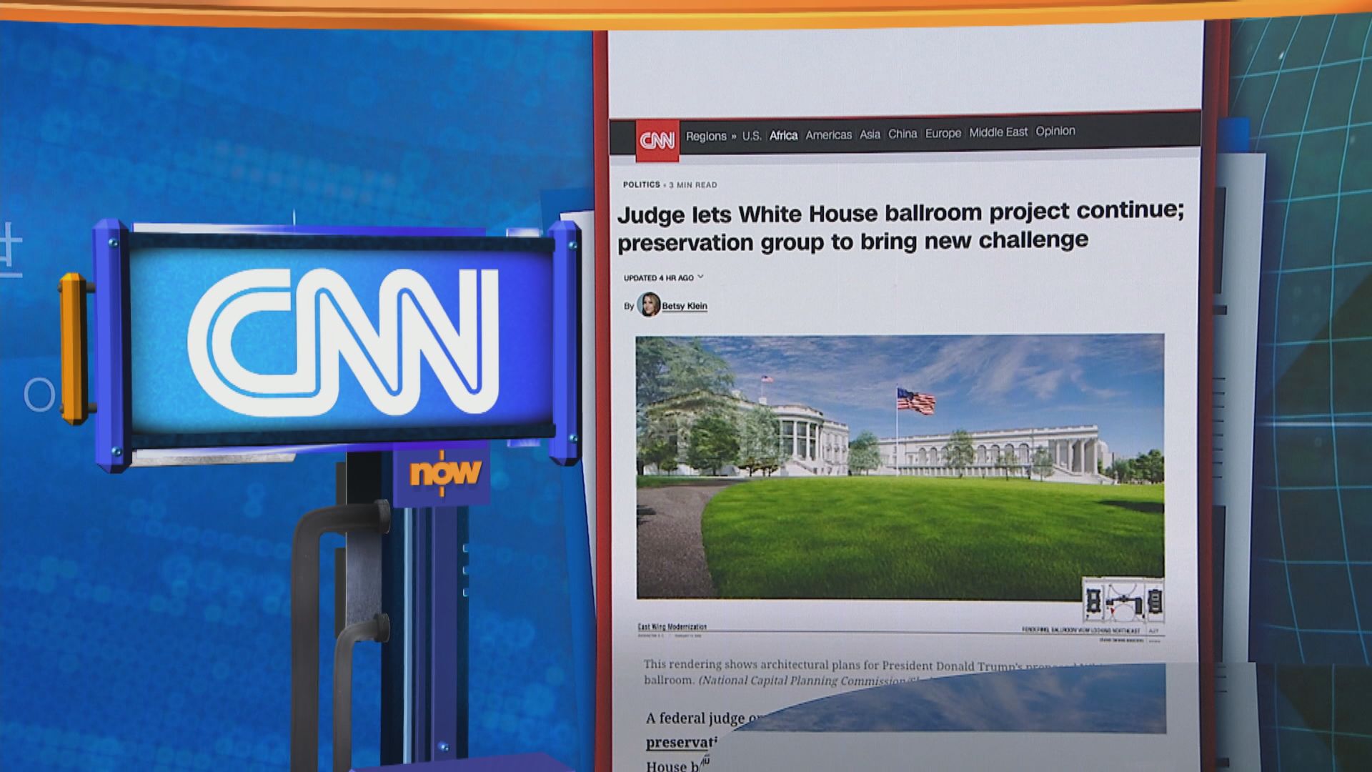 世味天下｜美國歷史古蹟保育團體入稟喊停白宮東翼工程遭法院駁回