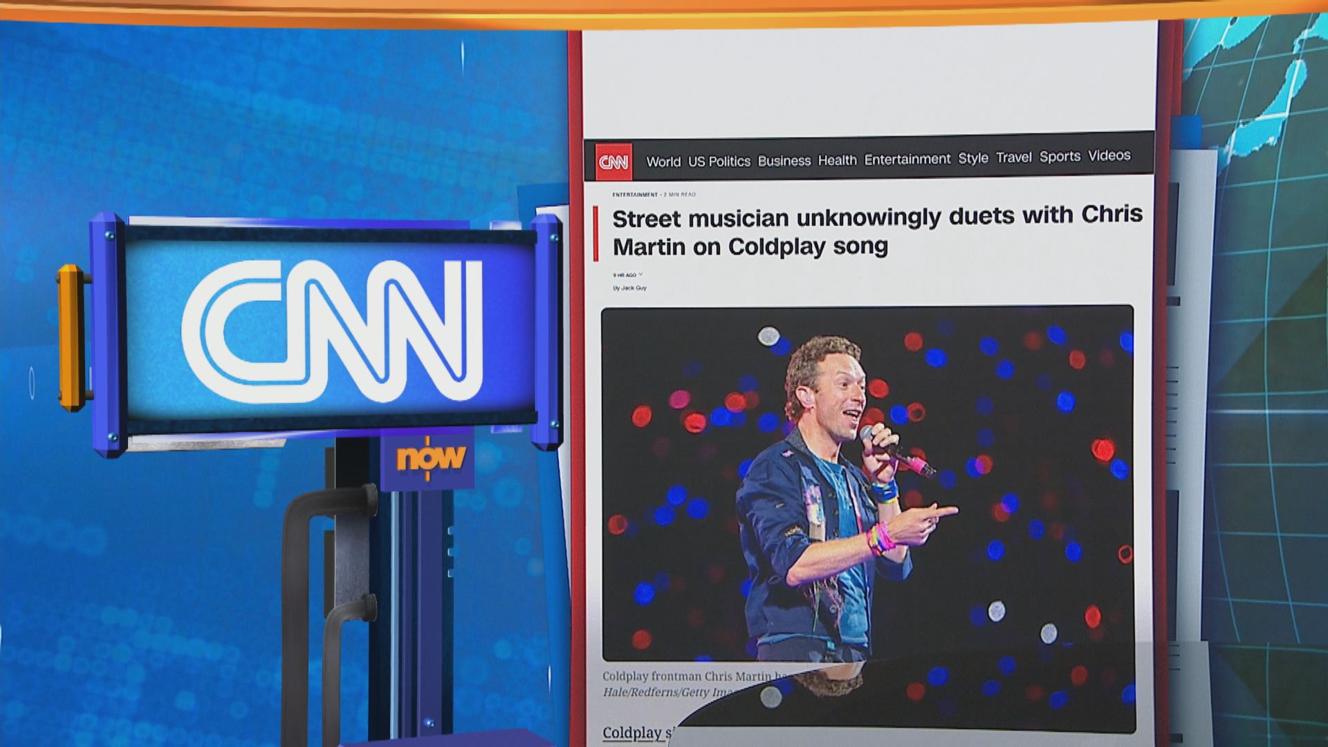 世味天下｜南韓表演者於倫敦街頭演唱　Coldplay主音本尊加入一同高歌