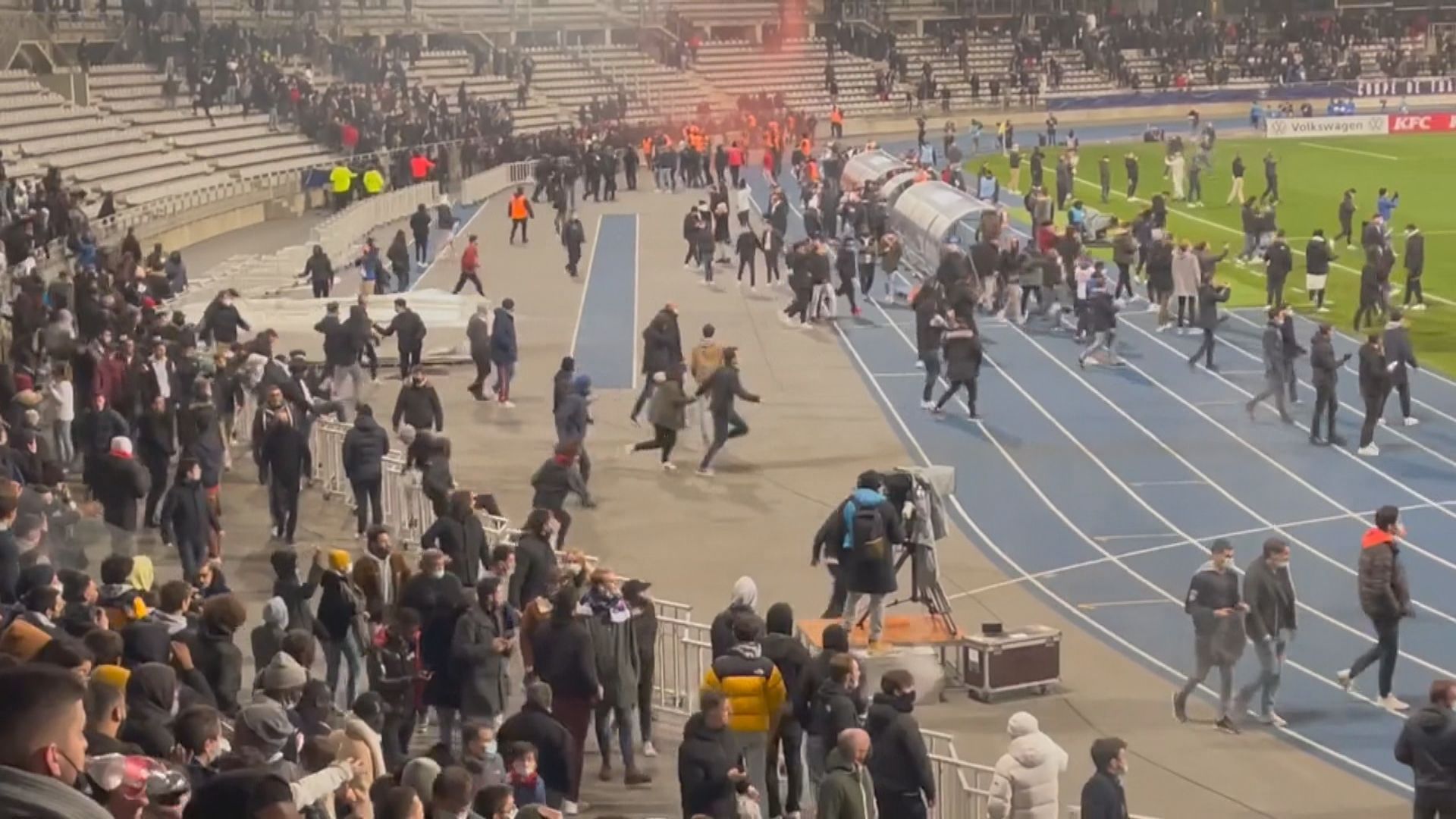 【環球薈報】球迷爆發衝突　涉事兩支球隊被逐出法國盃