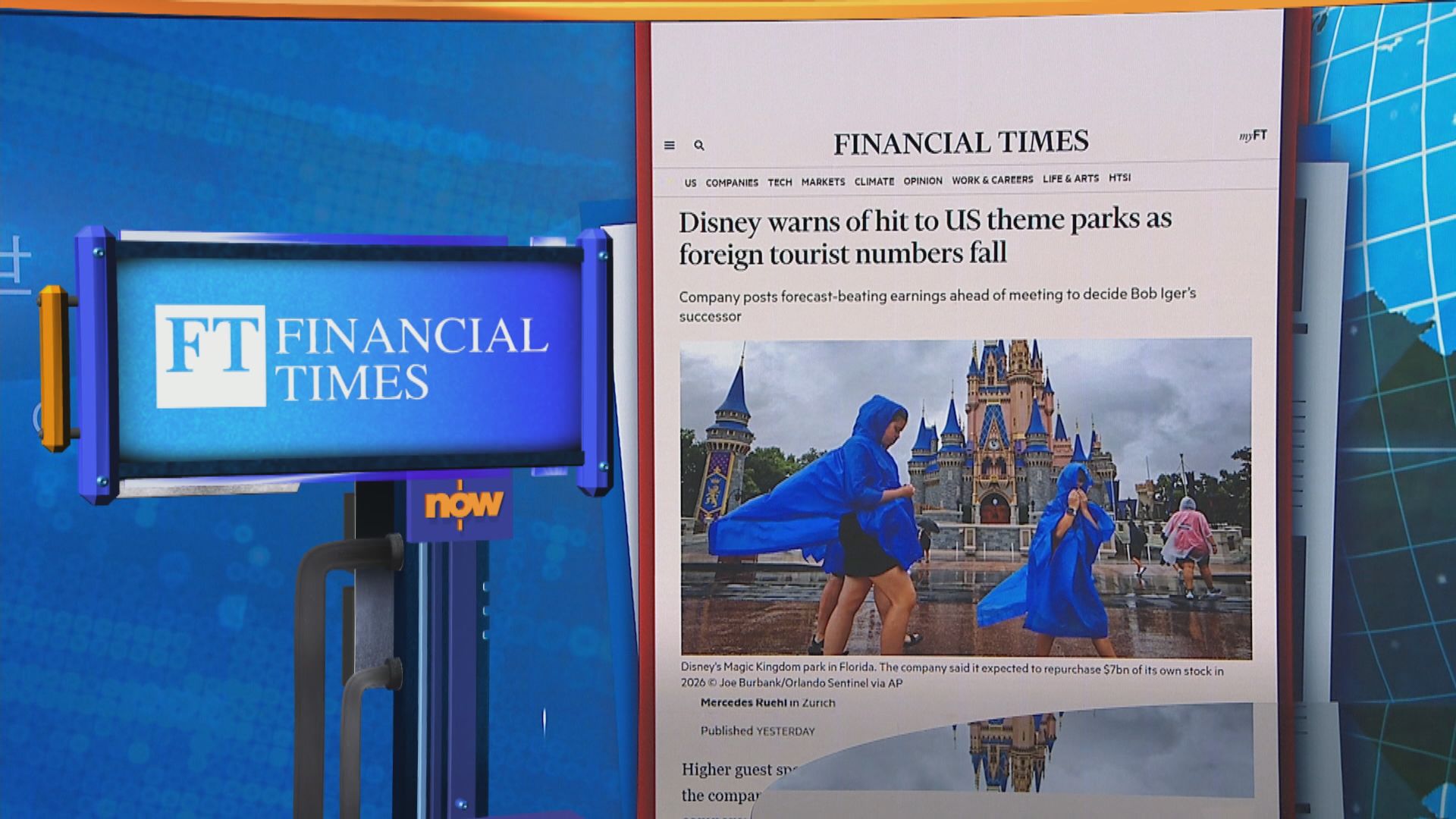 世味天下｜迪士尼警告外國遊客減少　將影響國內主題樂園業務