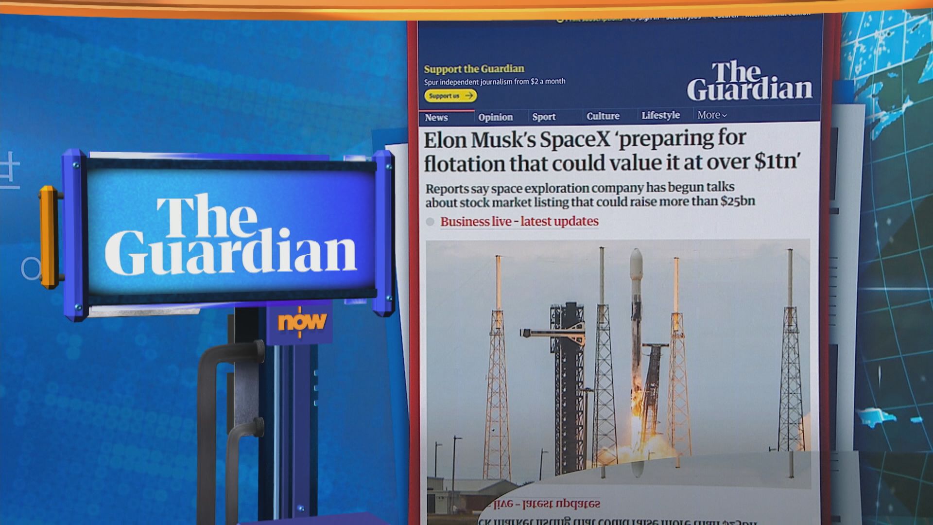 世味天下｜SpaceX計劃明年上市　馬斯克身家有望逼近1萬億美元