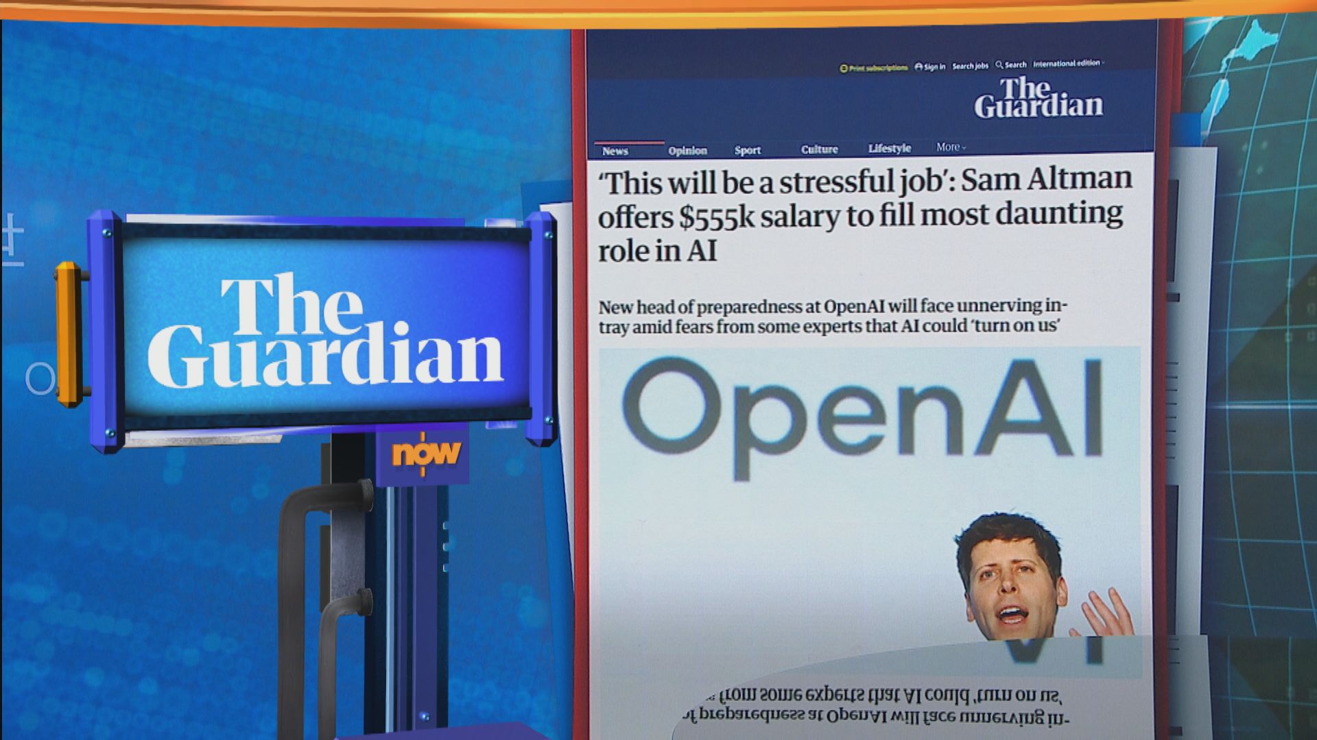 世味天下｜OpenAI天價招募「整備主管」　負責防範人工智能禍及人類