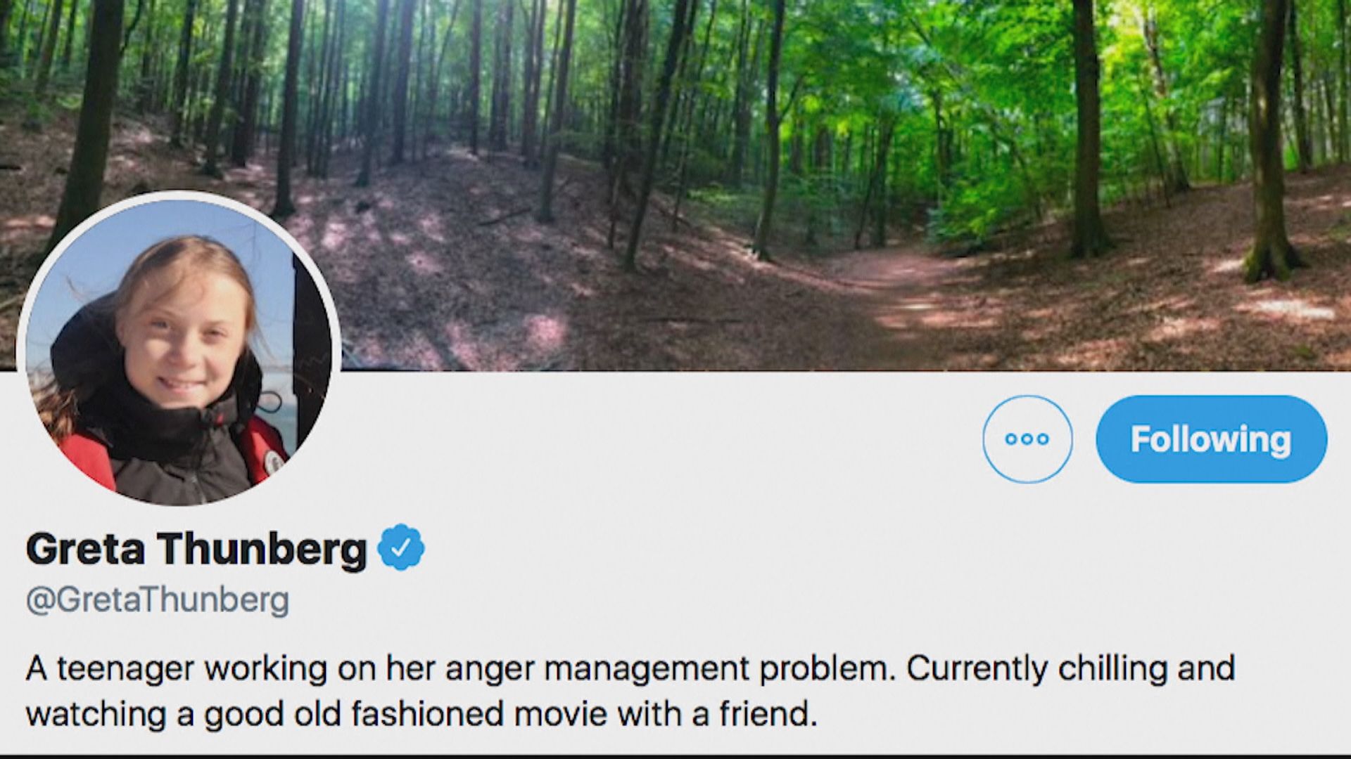 【環球薈報】環保少女通貝里幽默應對特朗普批評