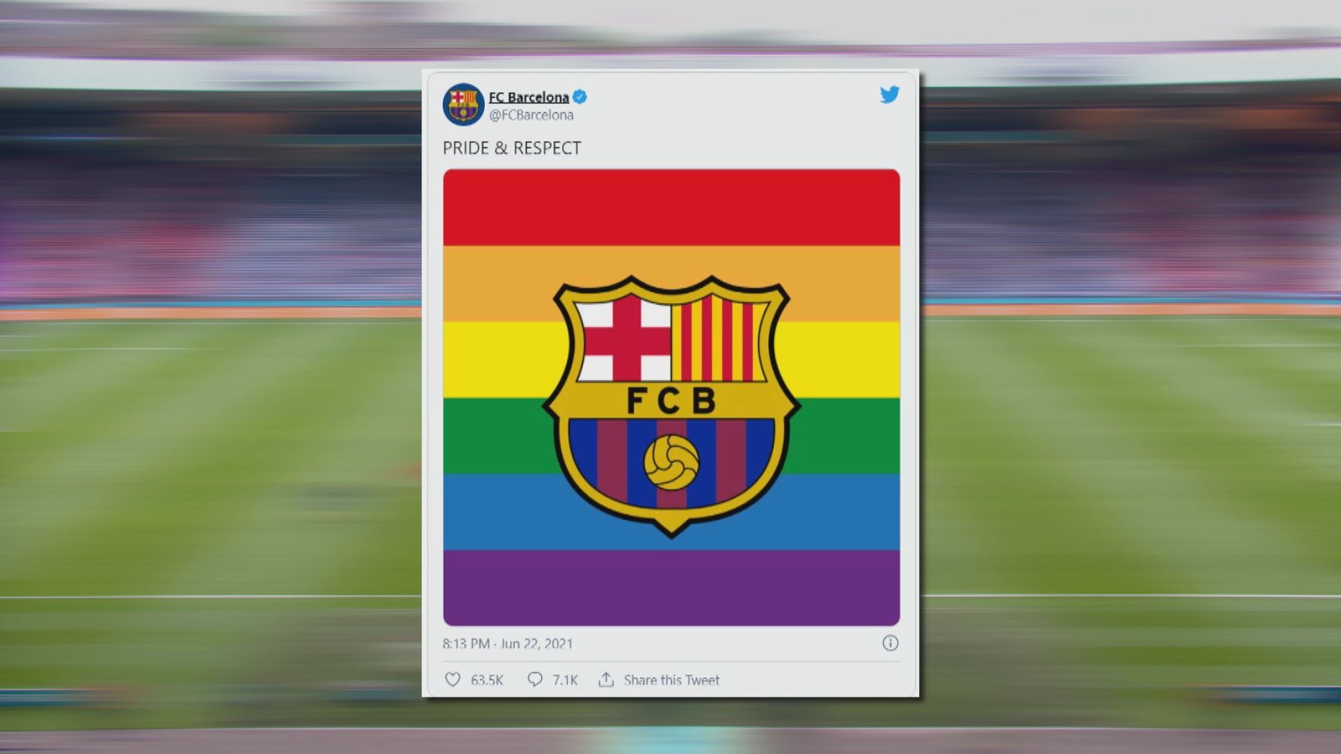 【環球薈報】歐洲足協否決慕尼黑球場展示彩虹燈惹不滿