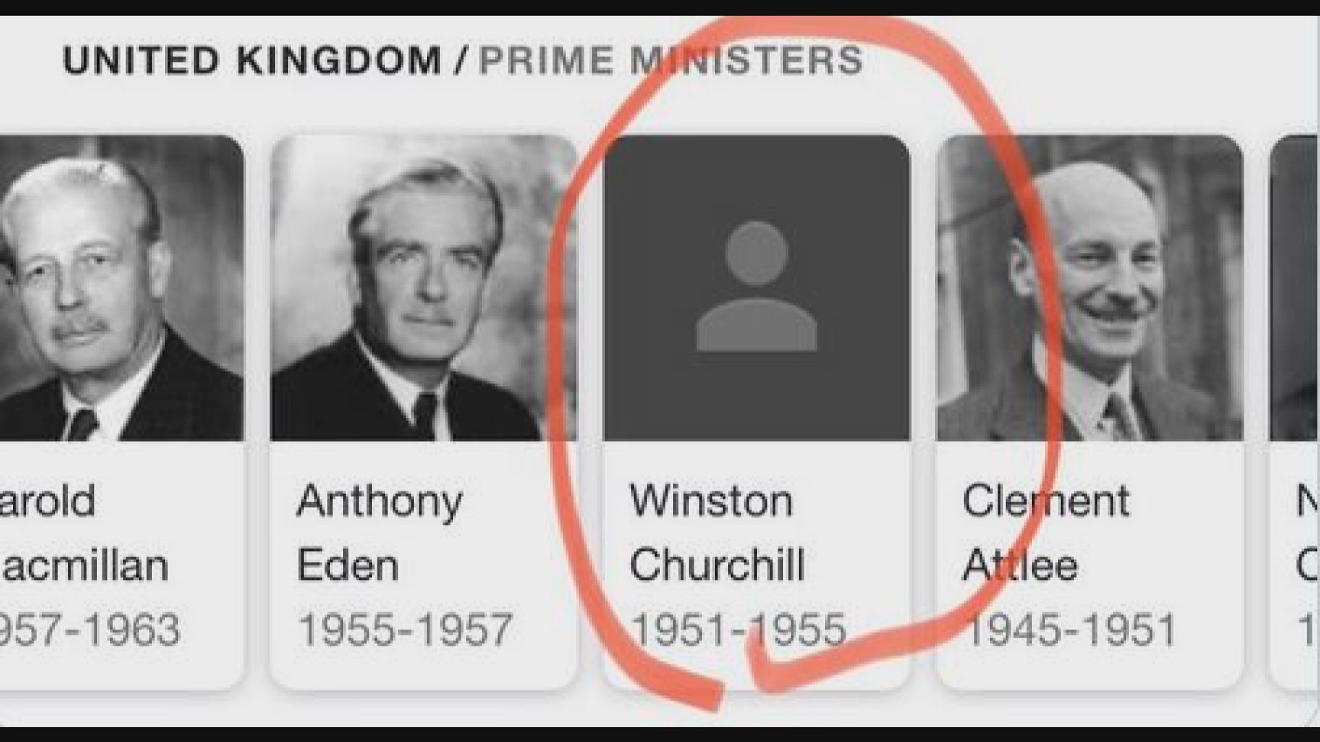 【環球薈報】Google邱吉爾照片短暫「被消失」