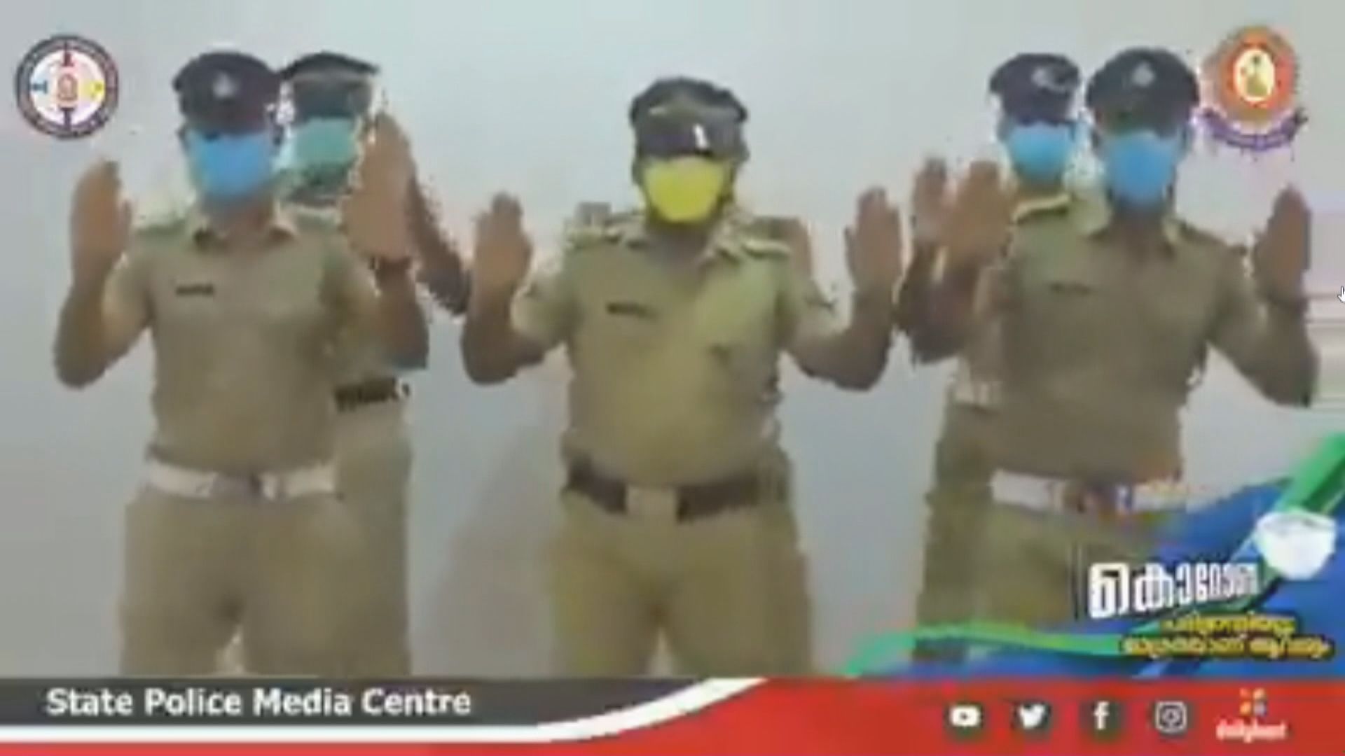 【環球薈報】印度警察跳舞教民眾洗手防疫