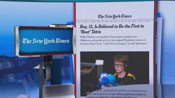 【環球薈報】美國13歲少年成為首名擊敗俄羅斯方塊玩家