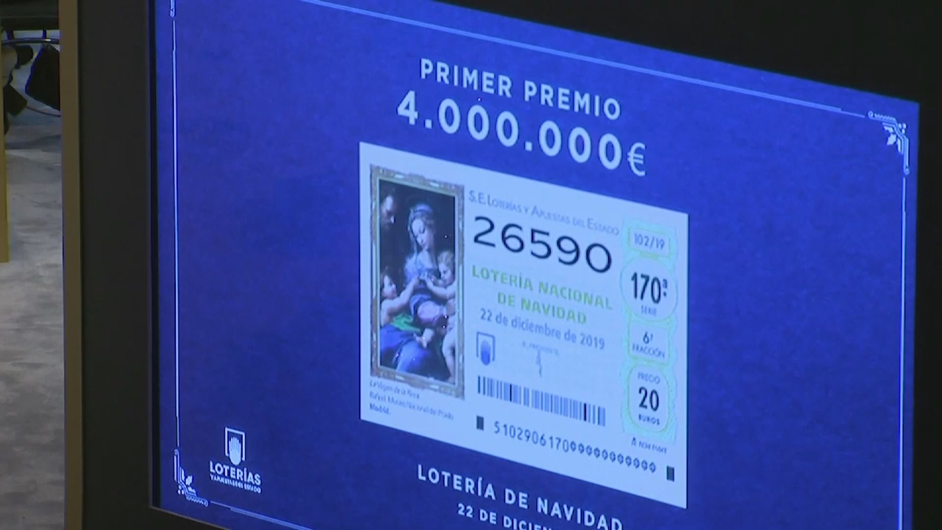 【環球薈報】西班牙「肥仔彩券」獎金總額近24億歐元