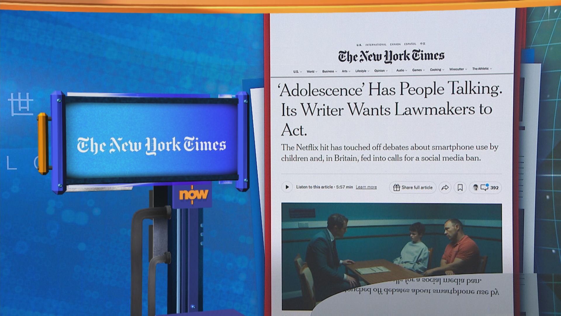 世味天下｜《混沌少年時》編劇冀英國立例設社交媒體年齡限制　免兒童接觸網上有害資訊