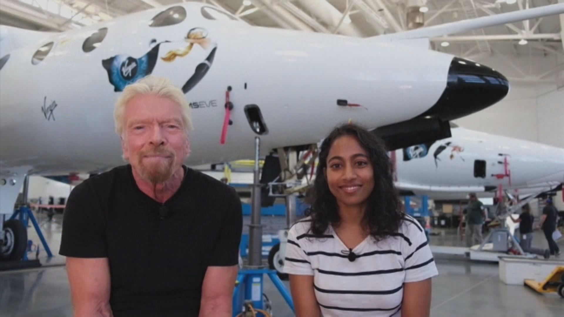 【環球薈報】布蘭森稱太太對太空之旅感到擔心