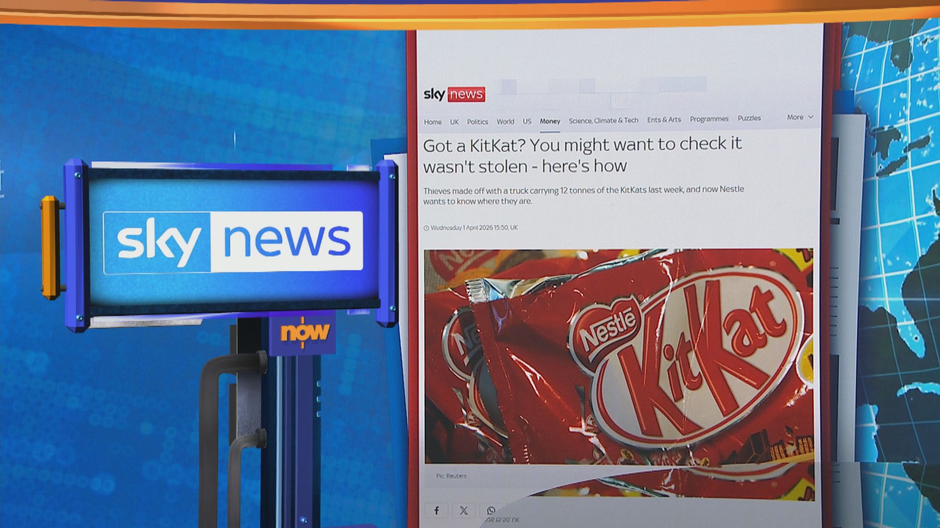 世味天下｜雀巢推出網站　籲民眾助查被竊12噸朱古力產品下落