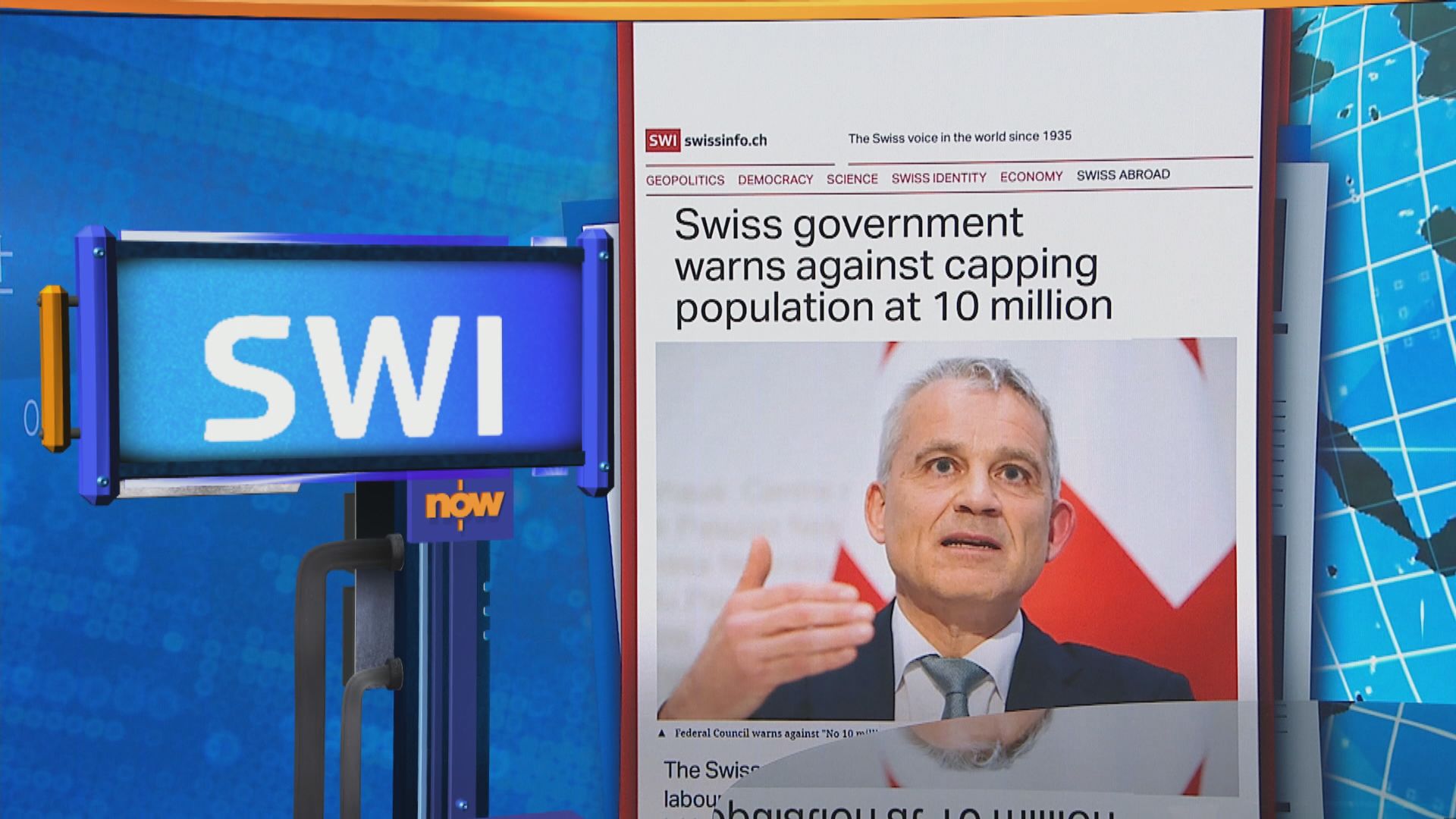 世味天下｜瑞士六月公投限人口1000萬　政府商界籲投反對票