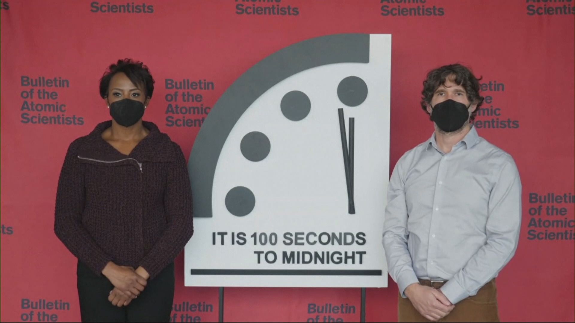 【環球薈報】「末日鐘」連續第三年維持在午夜前100秒