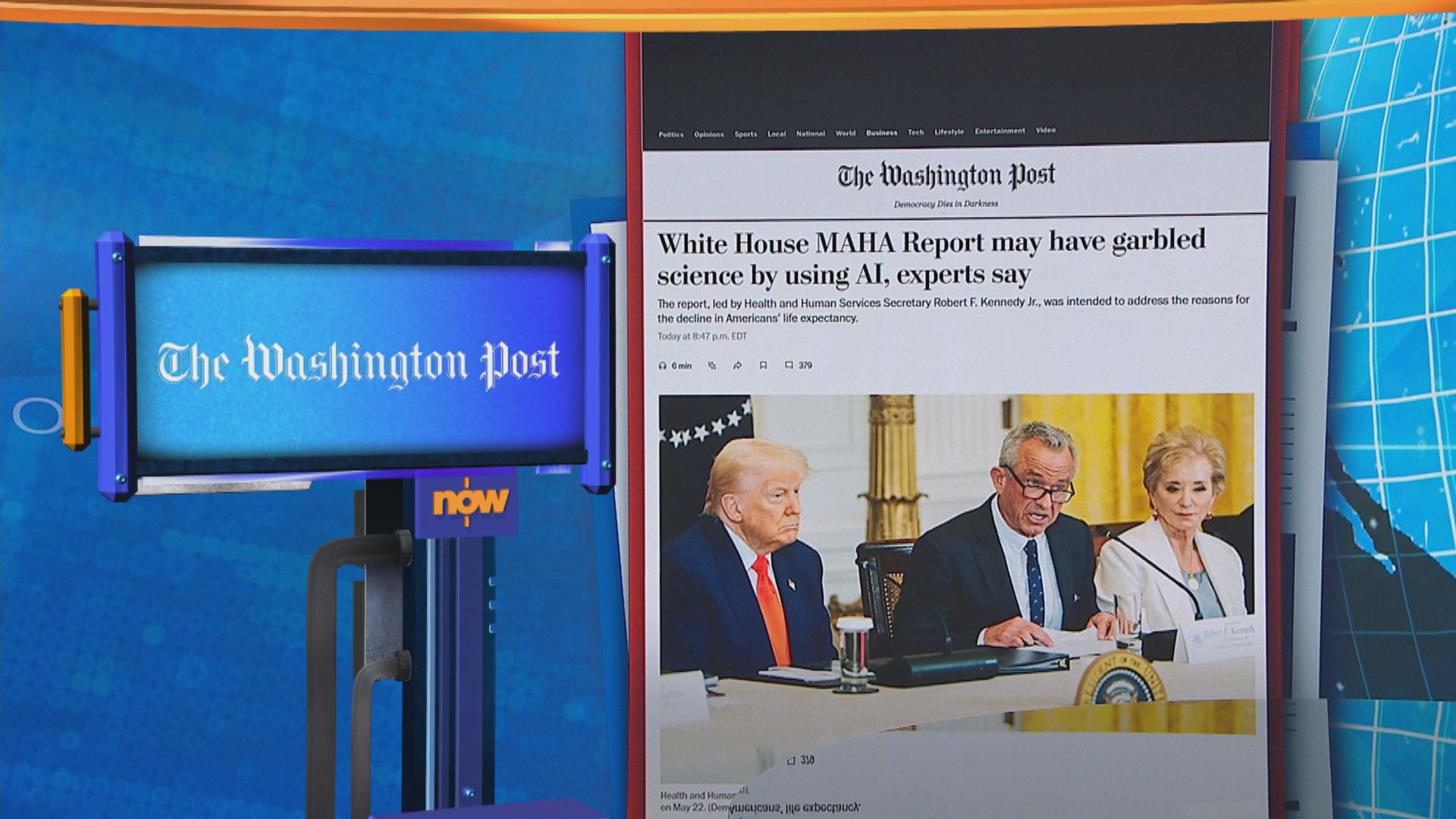 世味天下｜《讓美國再次健康》報告引文多處出錯　白宮修正稱不影響報告本質